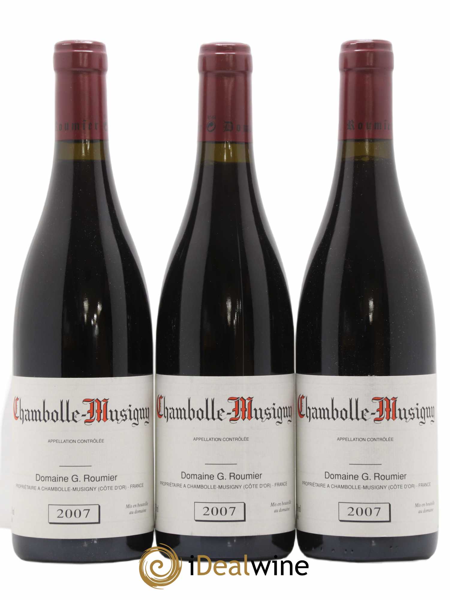 Chambolle-Musigny Georges Roumier (Domaine) 2007 - Posten von 3 Flaschen - 0