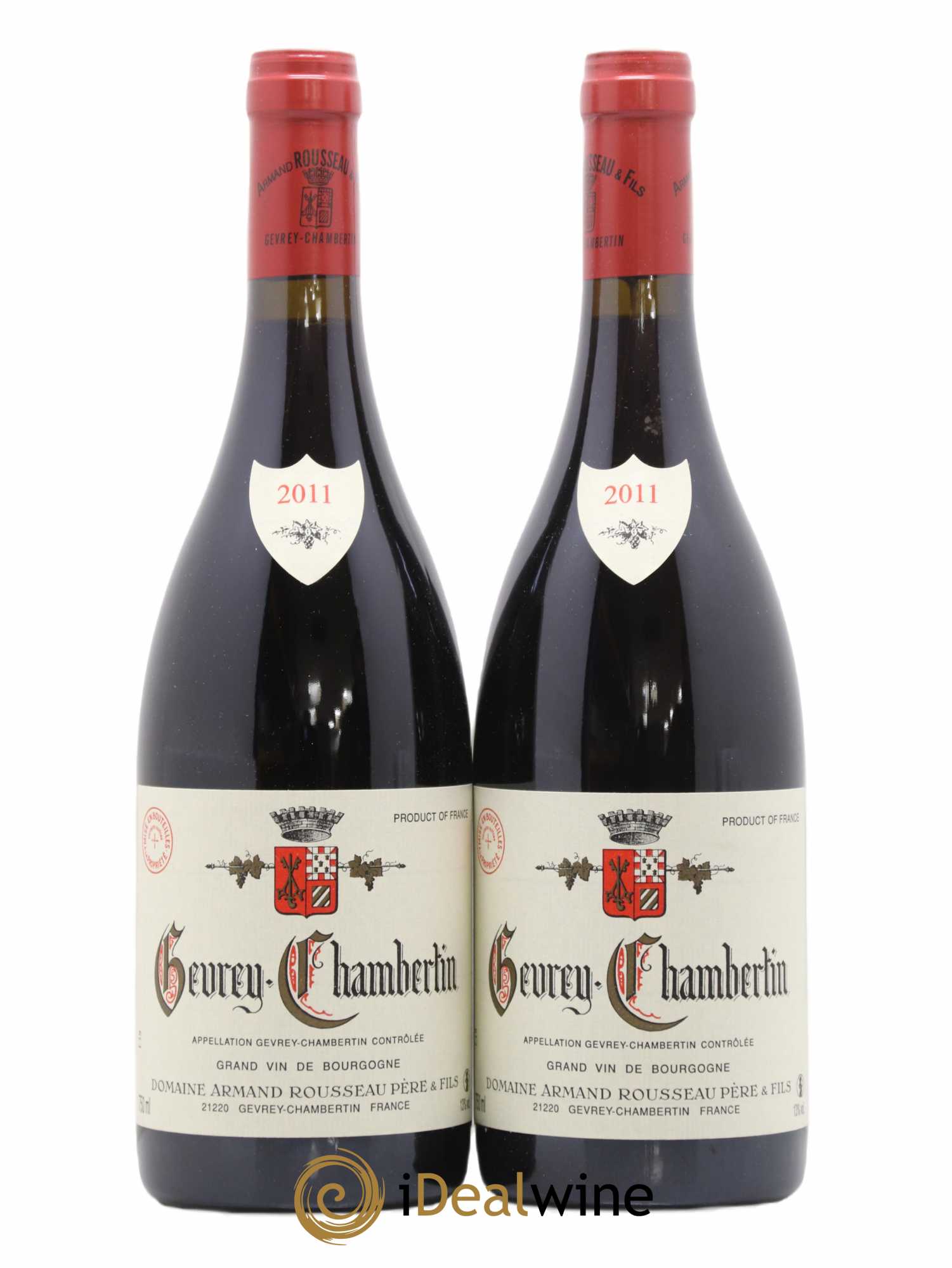 Gevrey-Chambertin Armand Rousseau (Domaine) 2011 - Lot of 2 bottles - 0