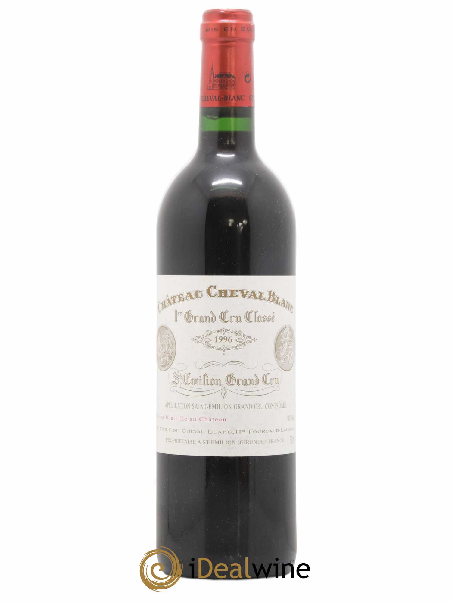 Château Cheval Blanc 1er Grand Cru Classé A 1996 - Lot de 1 bouteille - 0