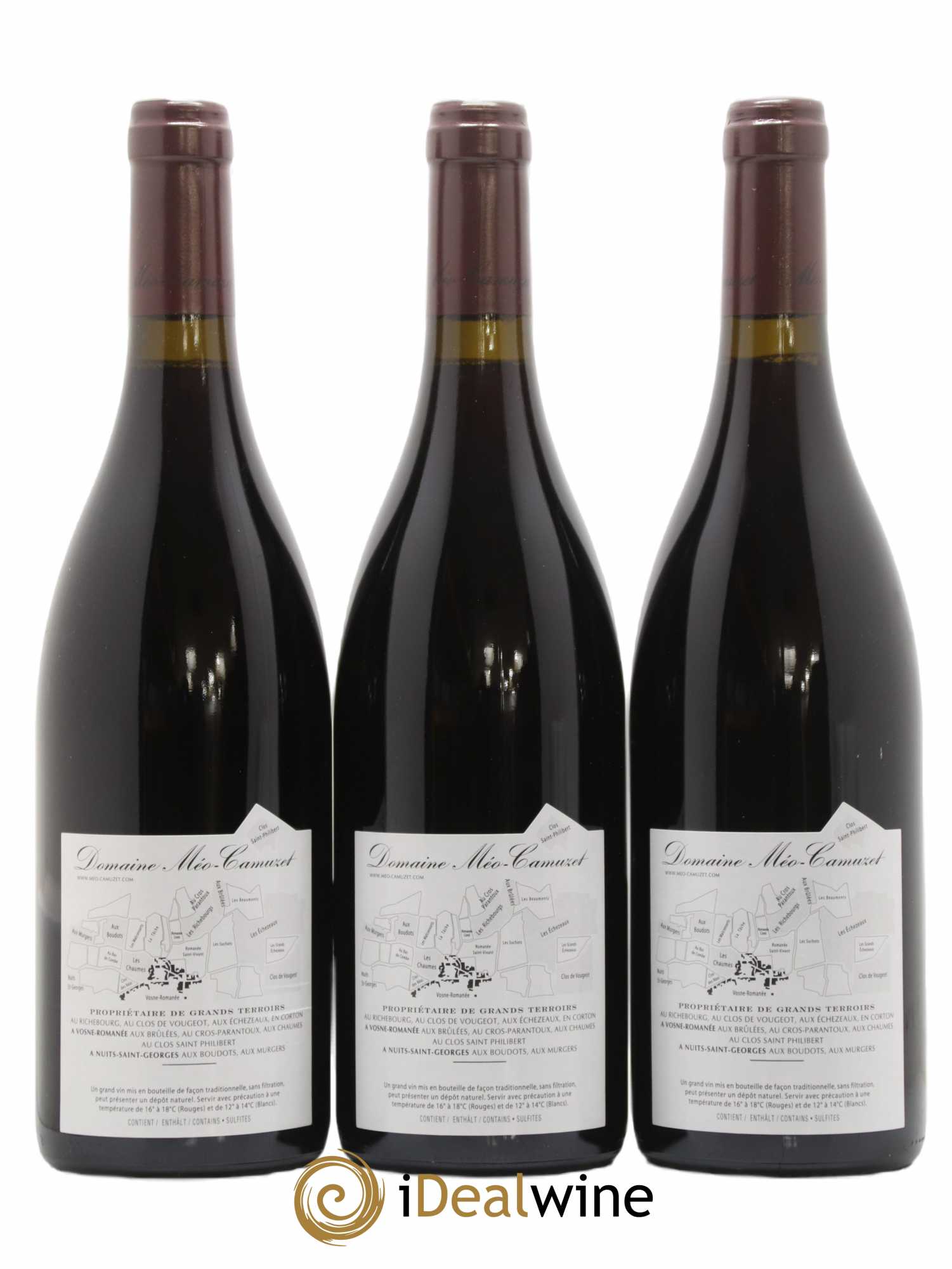 Corton Grand Cru Les Perrières Méo-Camuzet (Domaine) 2012 - Lot de 3 bouteilles - 1