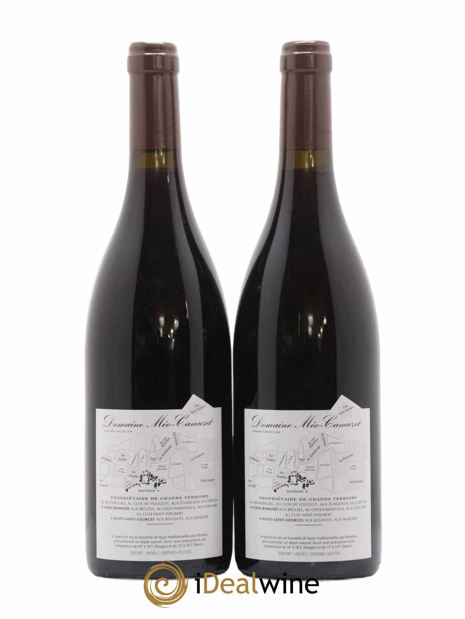 Nuits-Saint-Georges 1er Cru Aux Murgers Méo-Camuzet (Domaine) 2012 - Lot de 2 bouteilles - 1