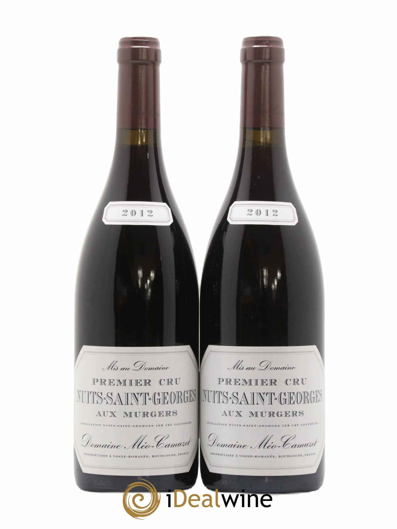 Nuits-Saint-Georges 1er Cru Aux Murgers Méo-Camuzet (Domaine) 2012 - Lot de 2 bouteilles - 0