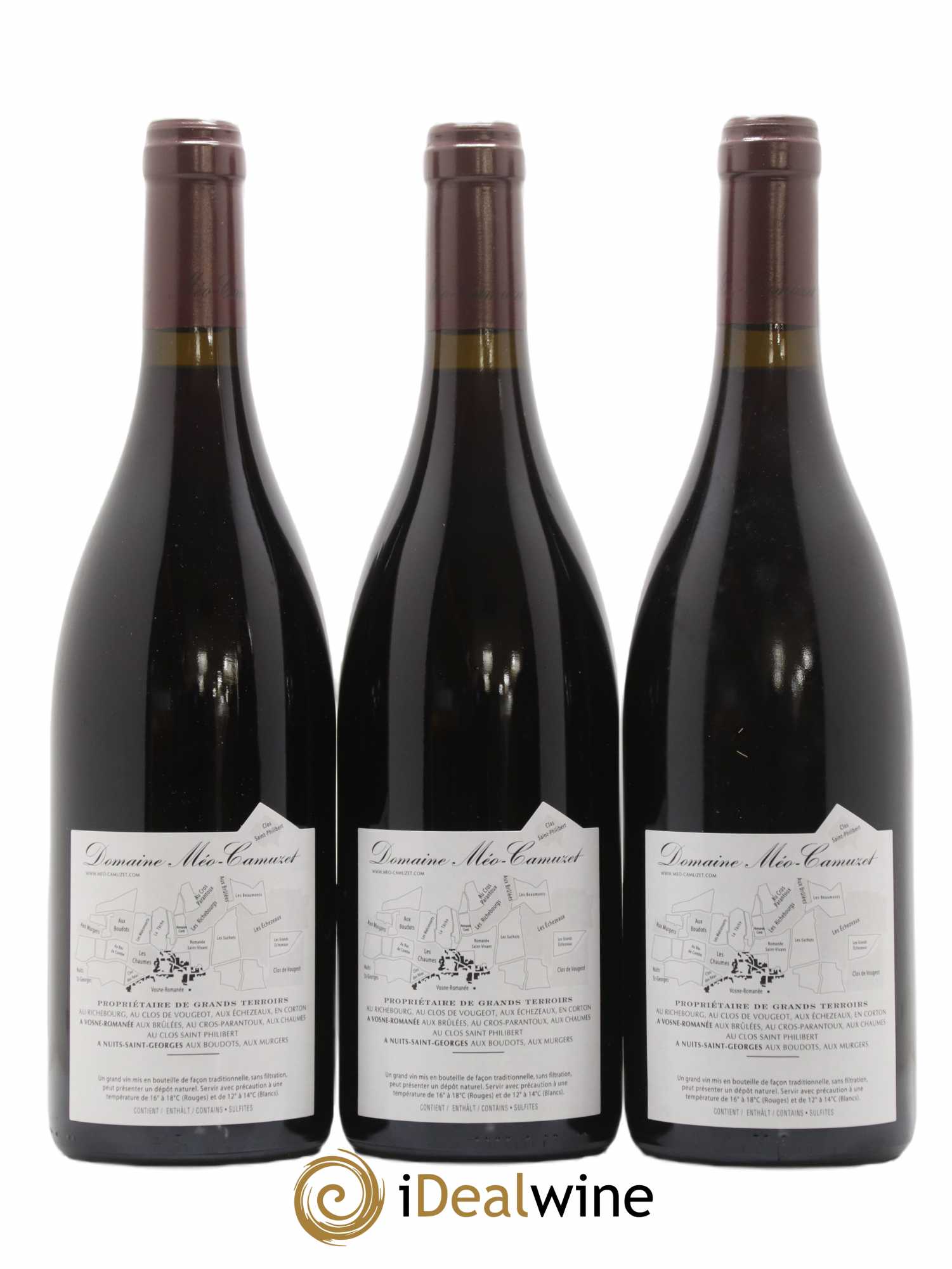 Nuits-Saint-Georges 1er Cru Aux Murgers Méo-Camuzet (Domaine) 2012 - Lot of 3 bottles - 1