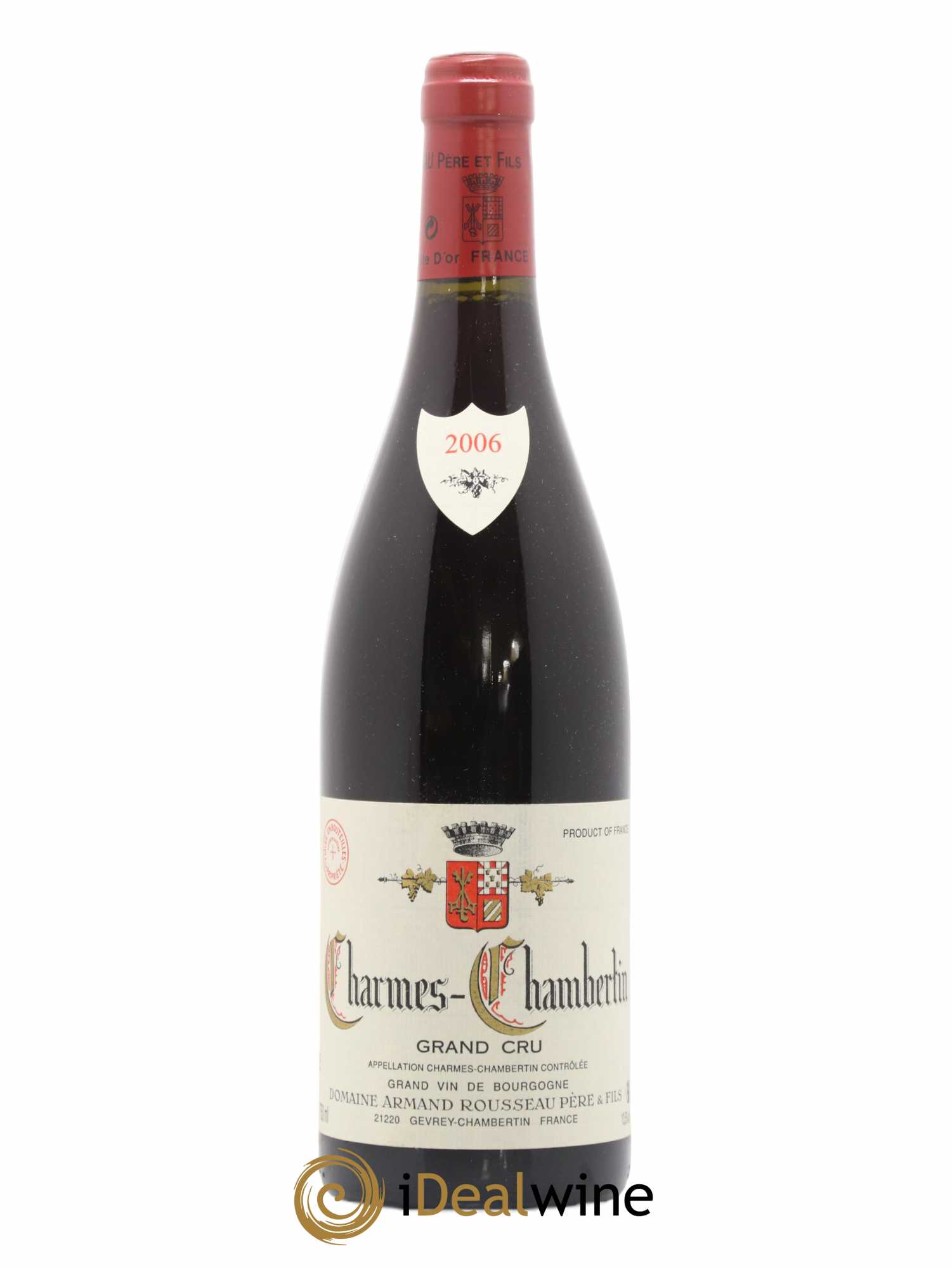 Charmes-Chambertin Grand Cru Armand Rousseau (Domaine) 2006 - Lot de 1 bouteille - 0