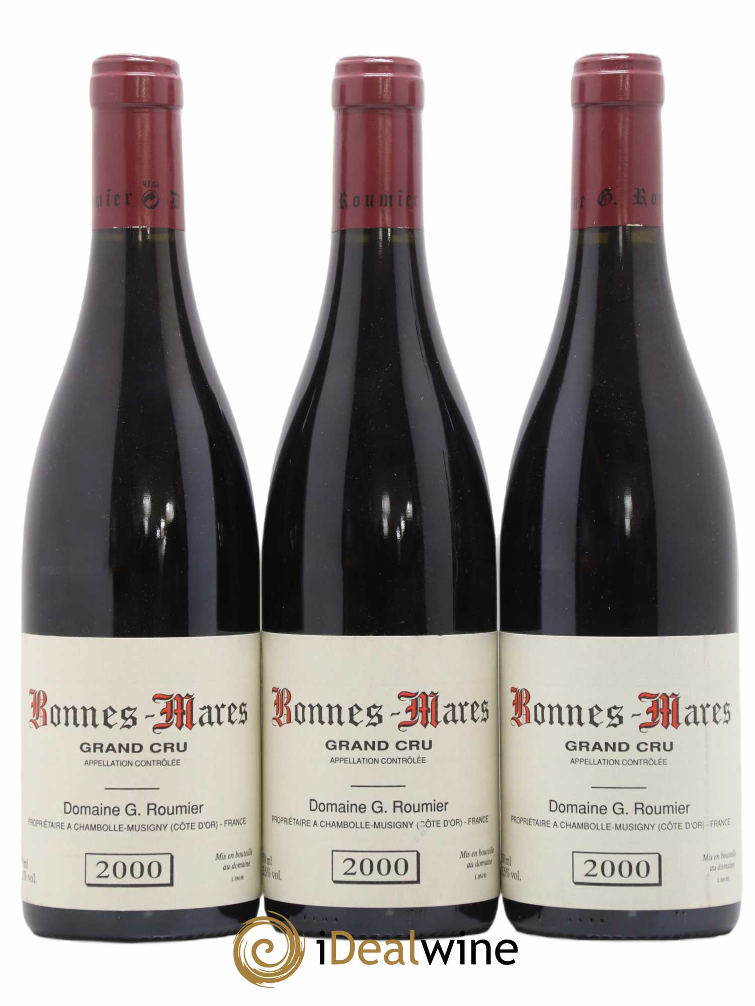 Bonnes-Mares Grand Cru Georges Roumier (Domaine) 2000 - Lot de 3 bouteilles - 0