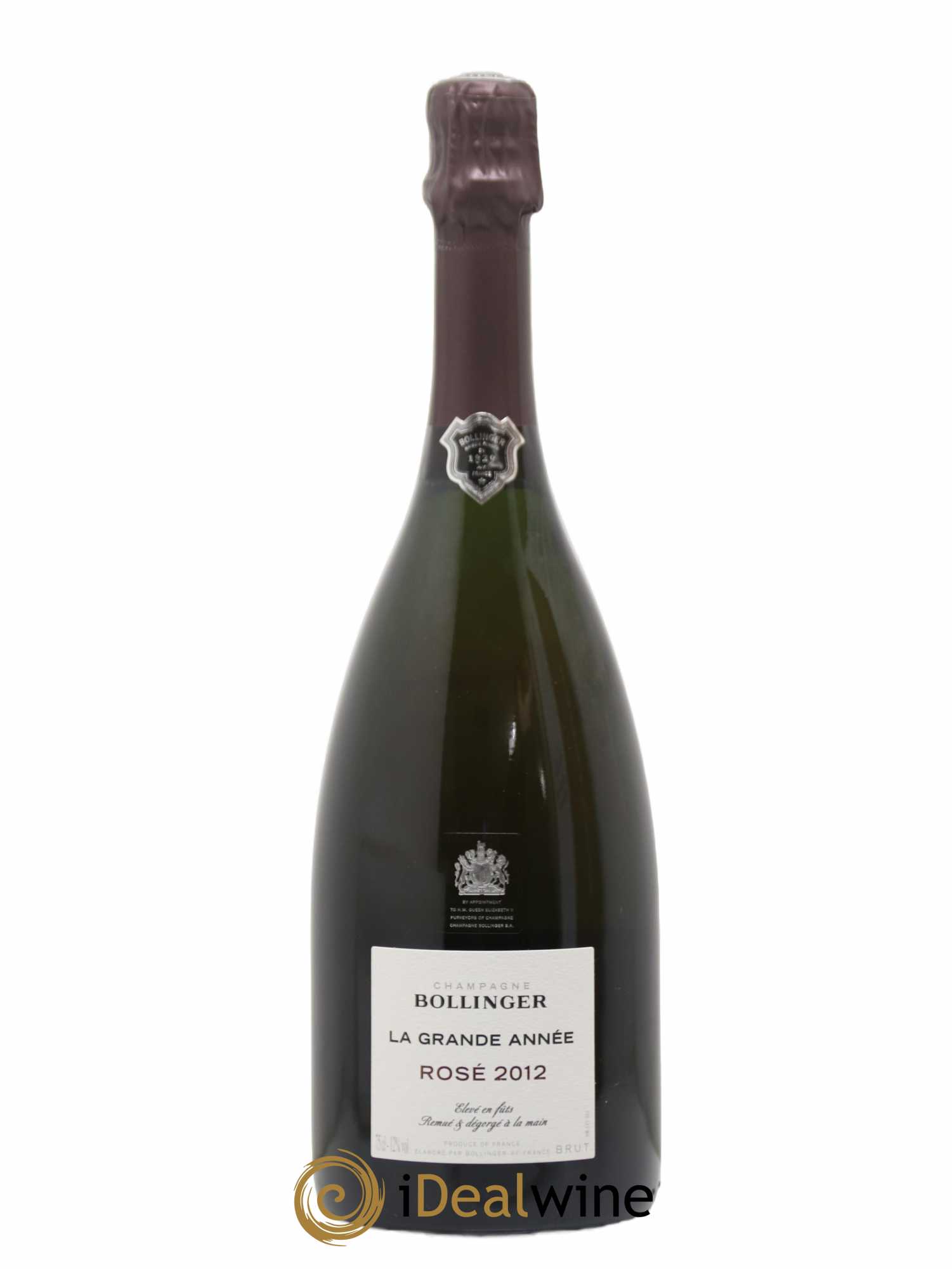 Grande Année Brut Bollinger 2012 - Lot de 1 bouteille - 1