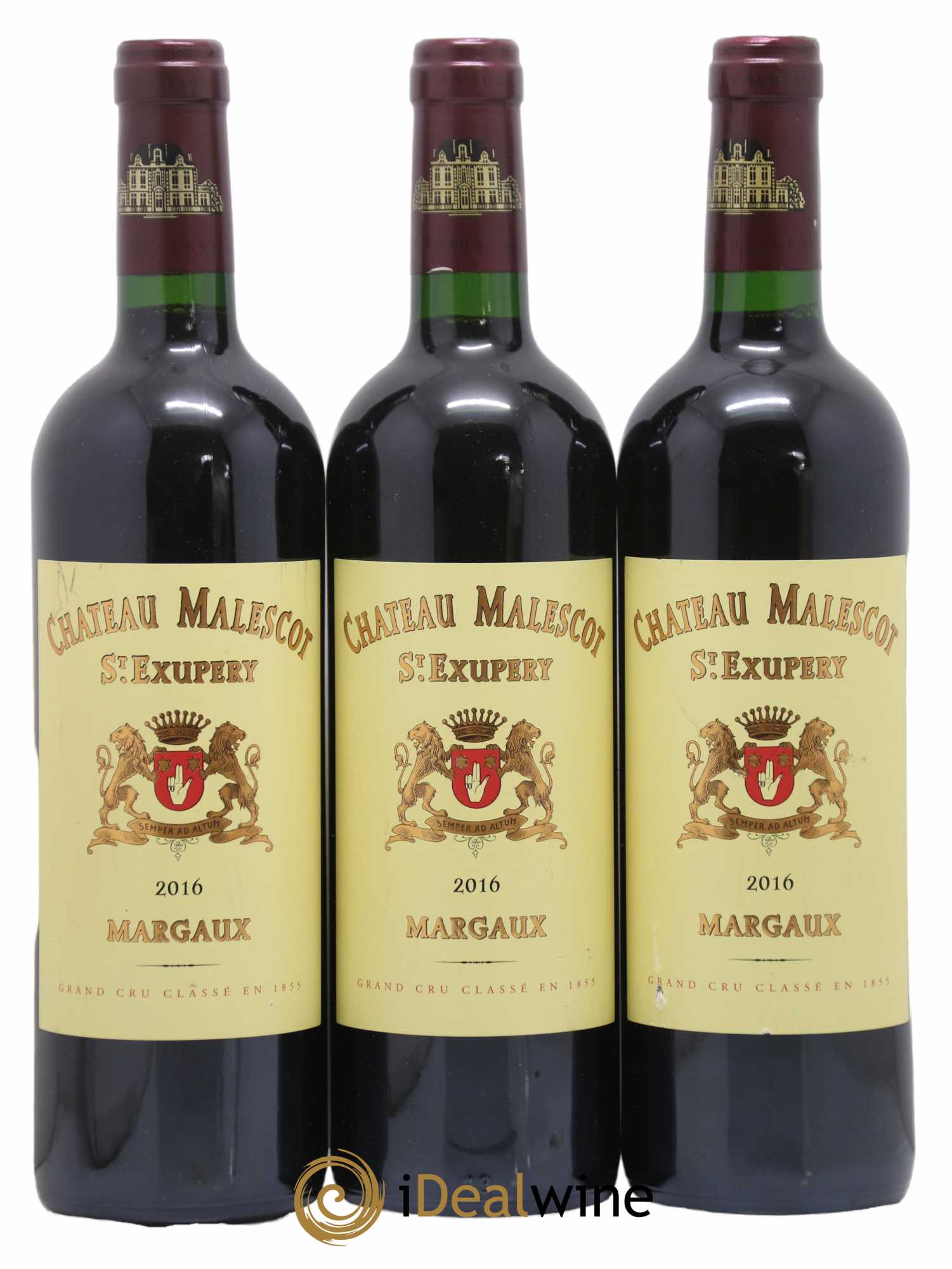 Château Malescot Saint-Exupéry 3ème Grand Cru Classé 2016 - Lot de 3 bouteilles - 0