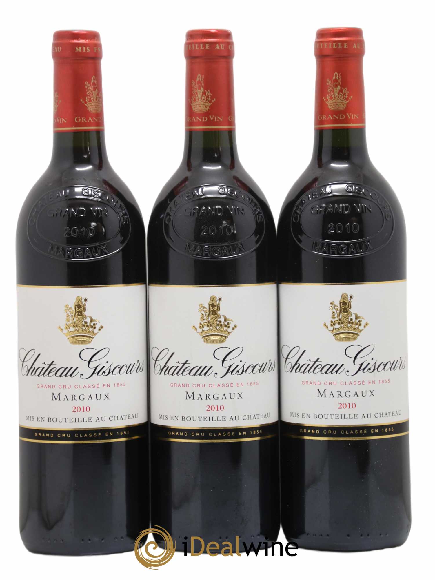 Château Giscours 3ème Grand Cru Classé 2010 - Lot de 3 bouteilles - 0