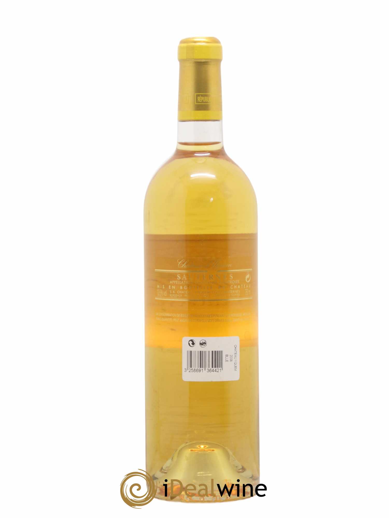 Château d' Yquem 1er Cru Classé Supérieur 2008 - Lotto di 1 bottiglia - 1