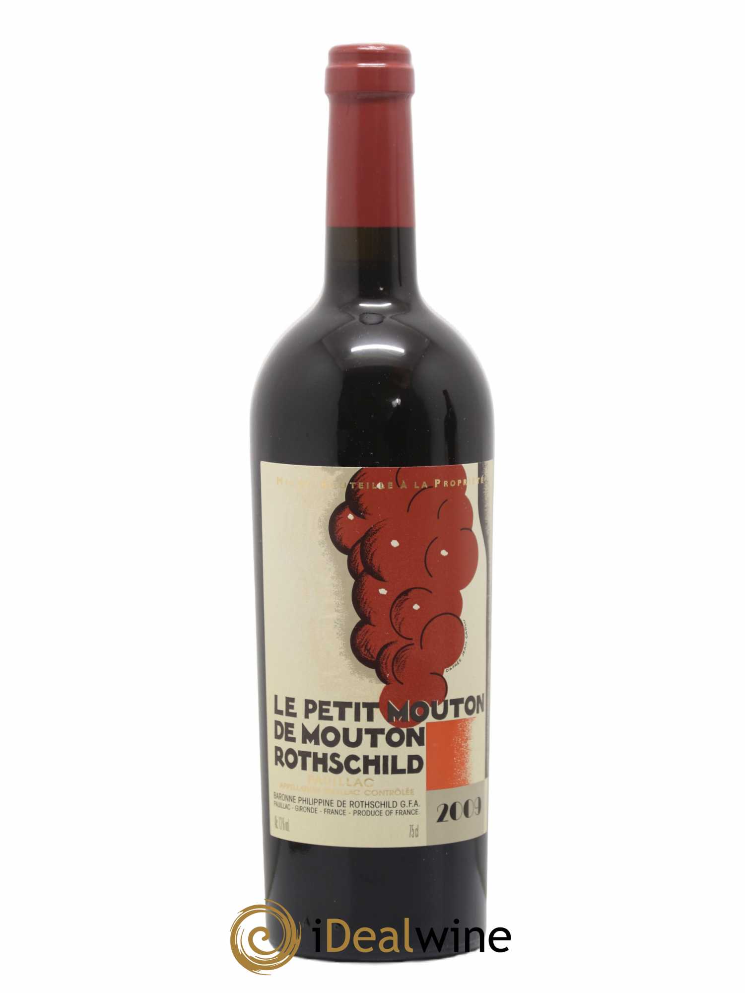 Petit Mouton Second Vin 2009 - Lot of 1 bottle - 0