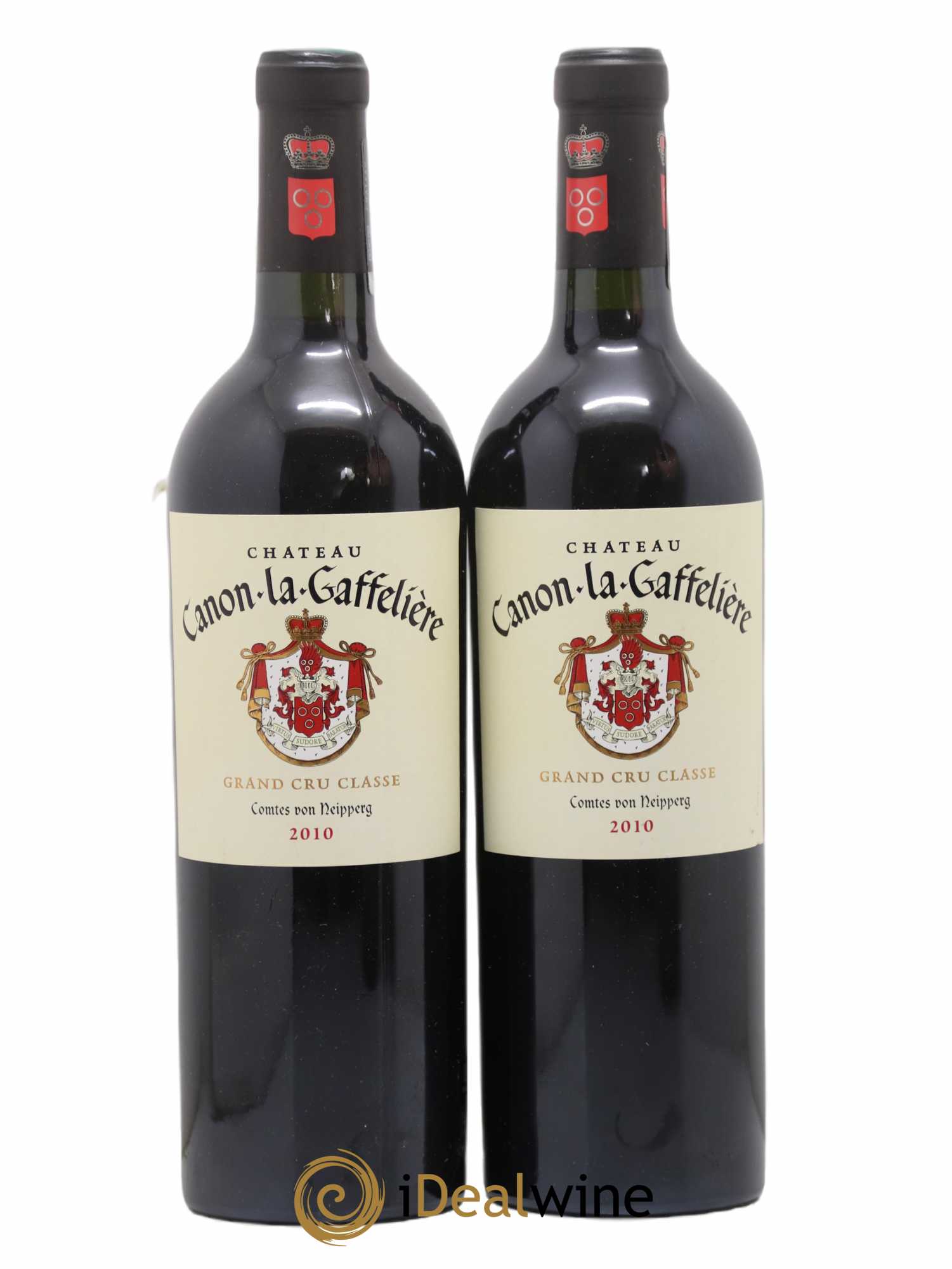 Château Canon la Gaffelière 1er Grand Cru Classé B 2010 - Lot de 2 bouteilles - 0