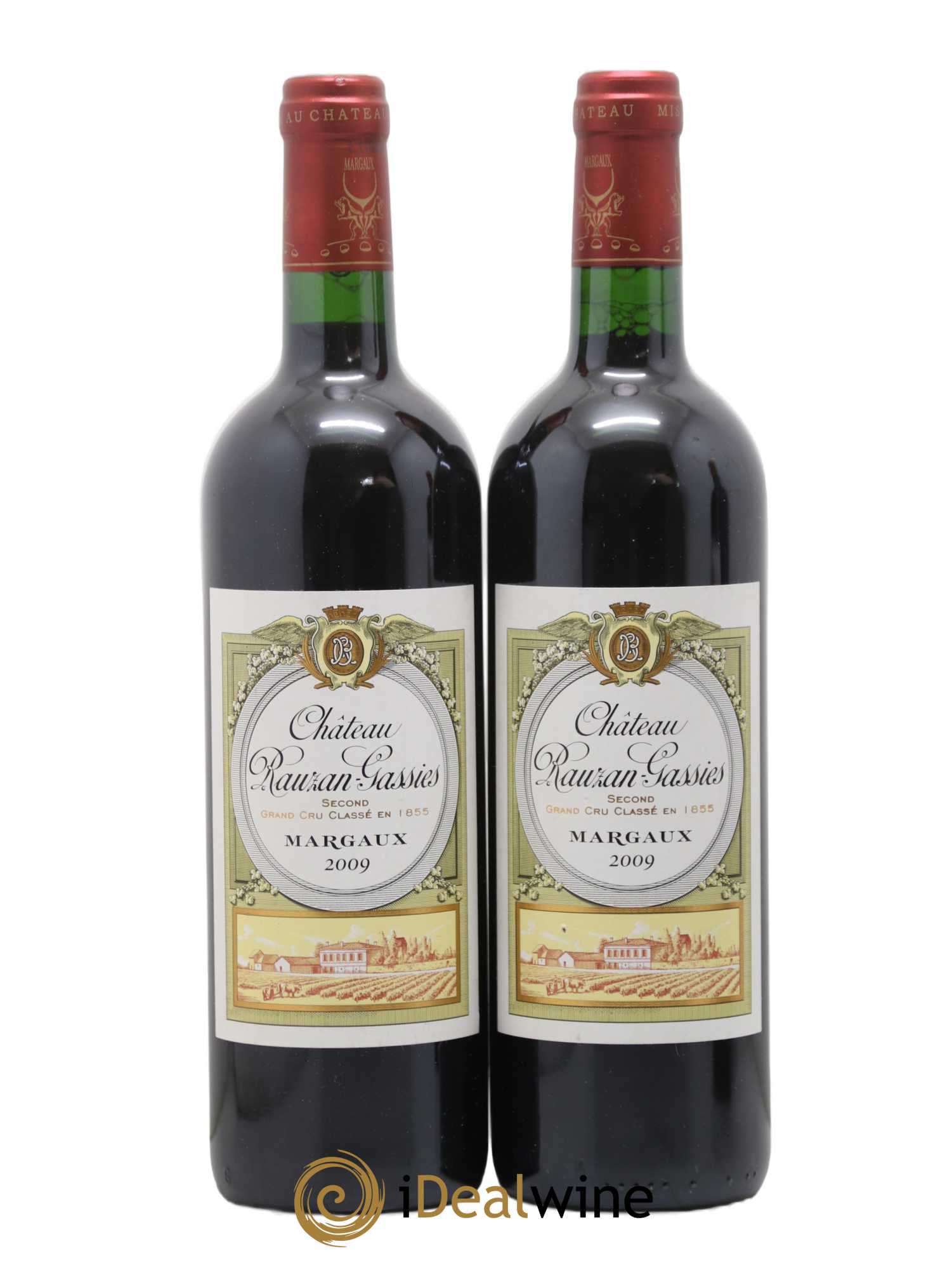 Château Rauzan-Gassies 2ème Grand Cru Classé 2009 - Lot de 2 bouteilles - 0