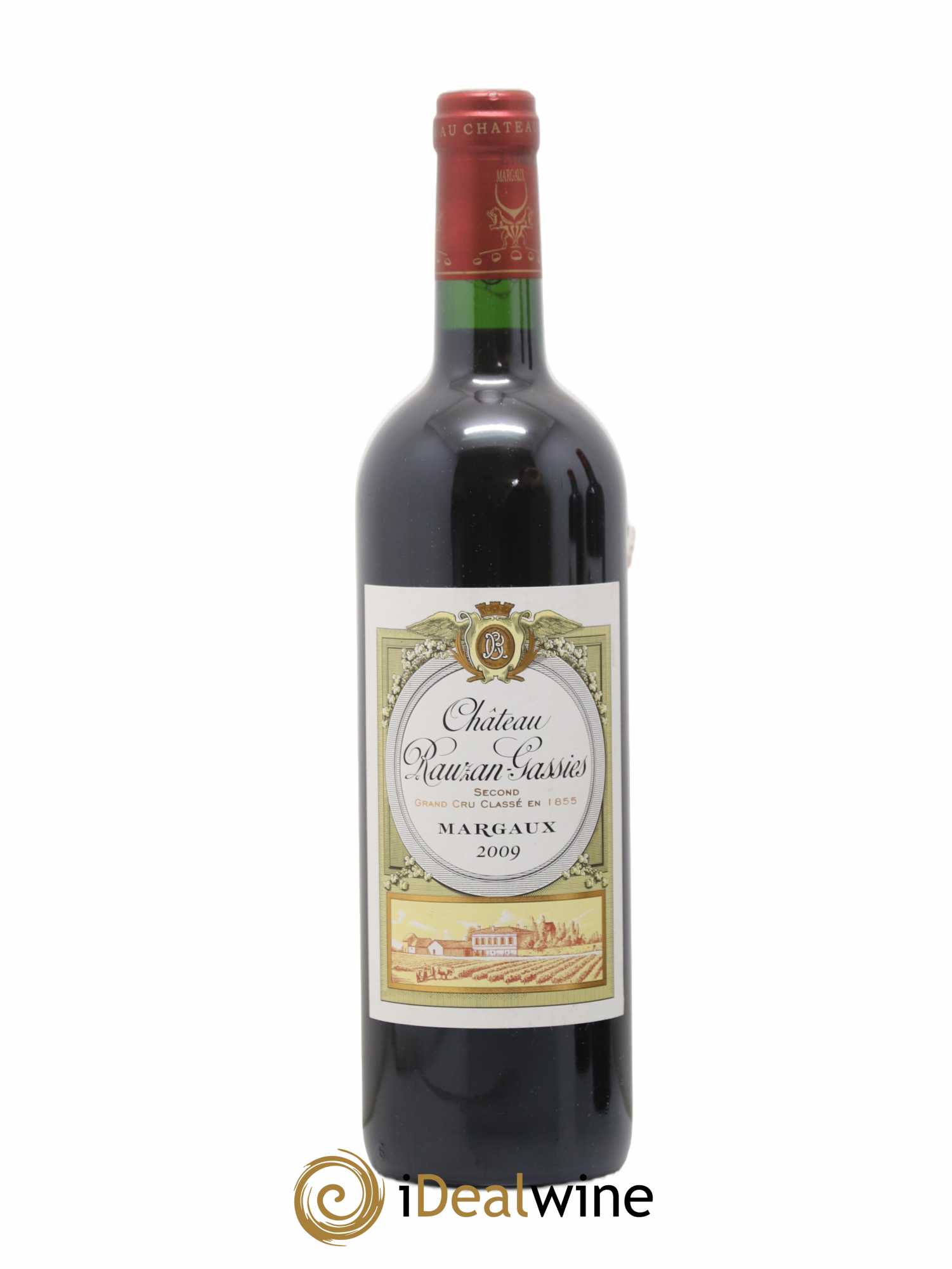 Château Rauzan-Gassies 2ème Grand Cru Classé 2009 - Lot de 1 bouteille - 0