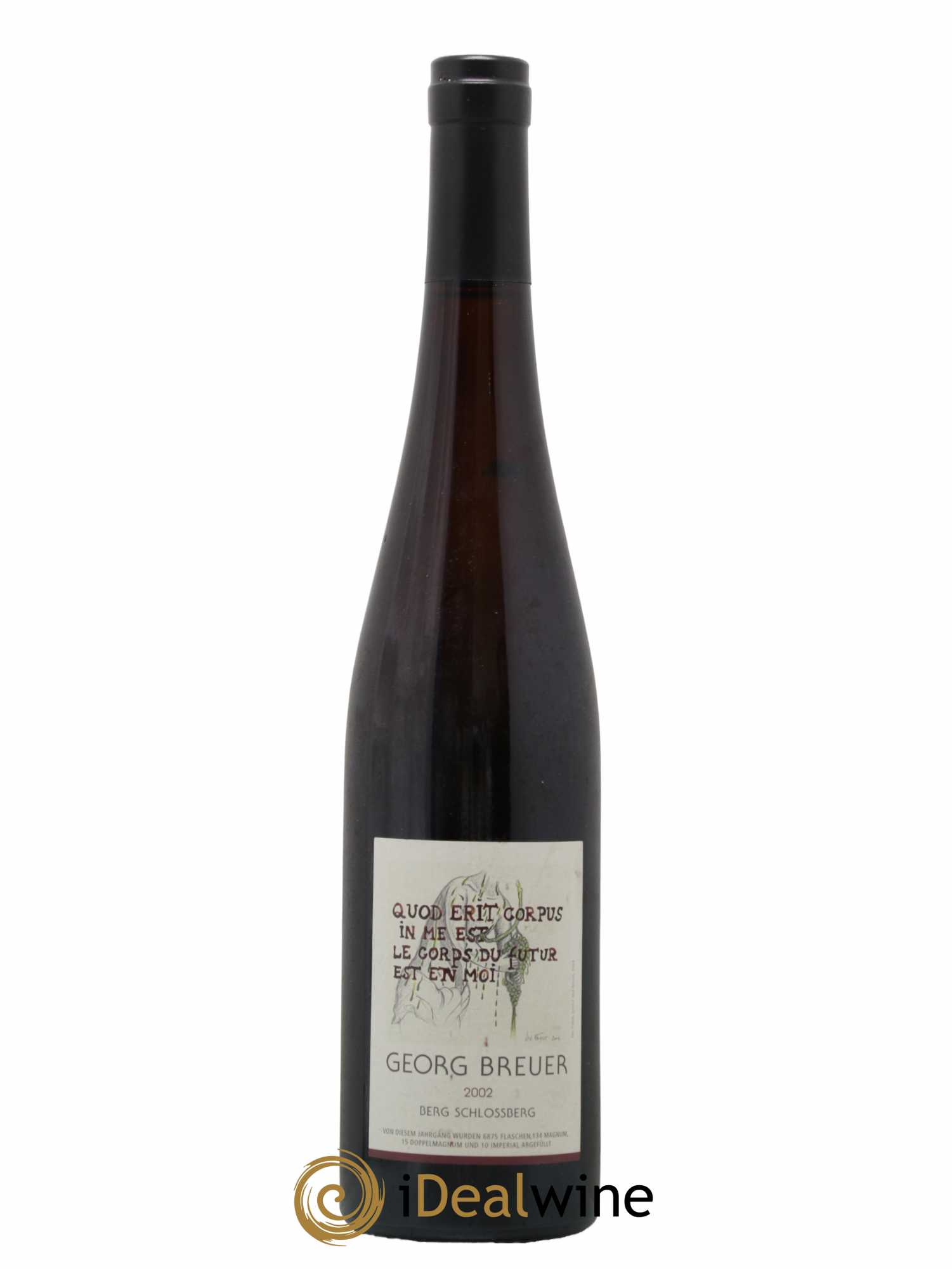 Riesling Rüdesheim Berg Schlossberg Georg Breuer 2002 - Lot de 1 bouteille - 0
