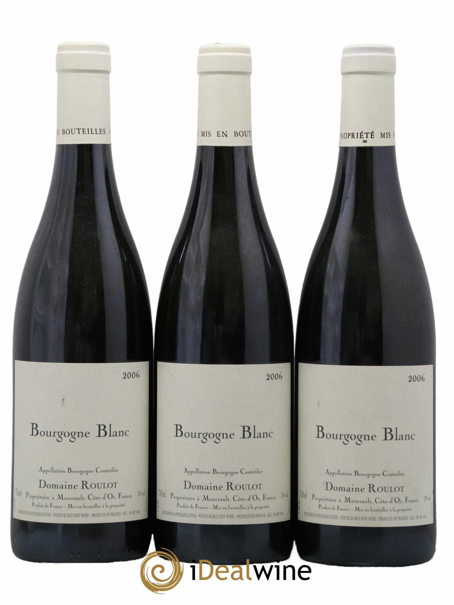 Bourgogne Roulot (Domaine) 2006 - Lot de 3 bouteilles - 0
