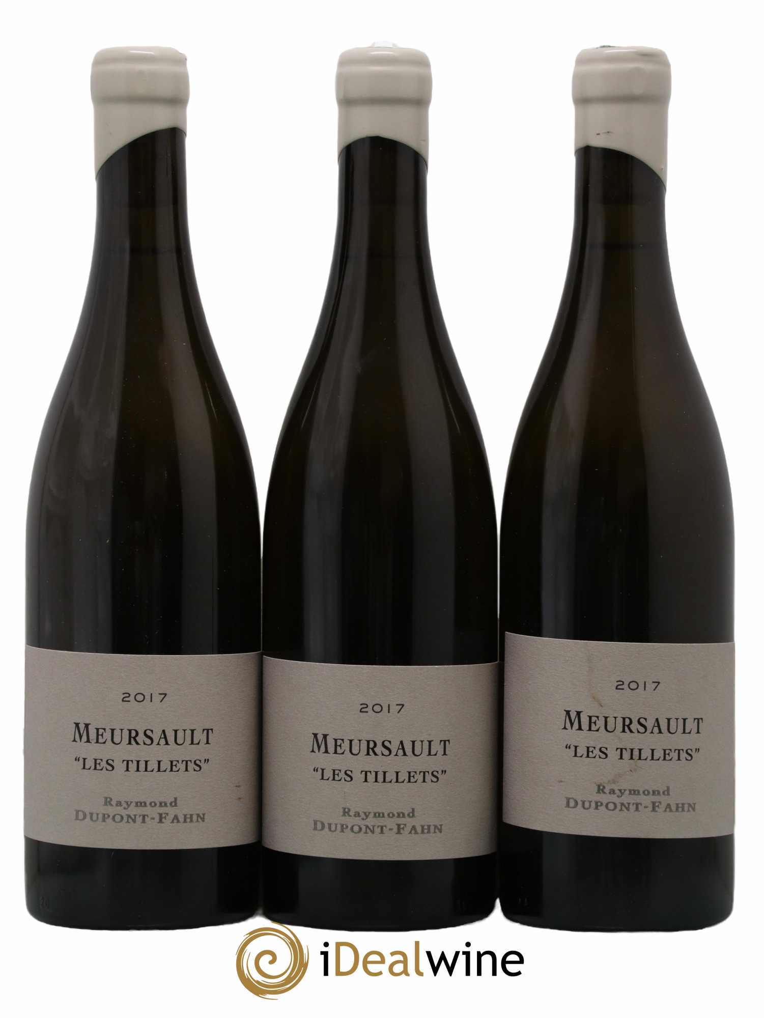Meursault Les Tillets Dupont-Fahn 2017 - Lot de 3 bouteilles - 0