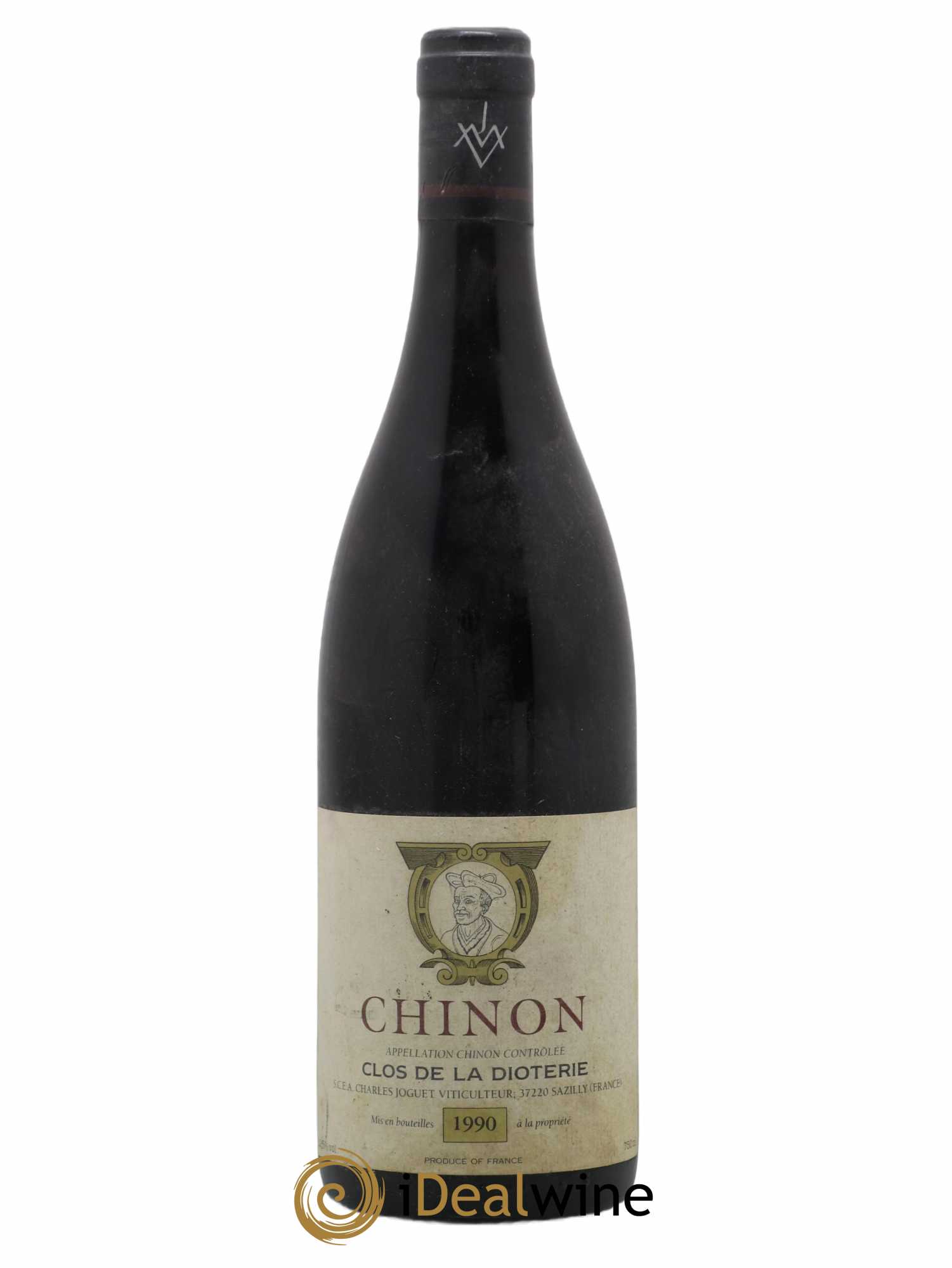Chinon Clos de La Dioterie Charles Joguet 1990 - Lot de 1 bouteille - 0