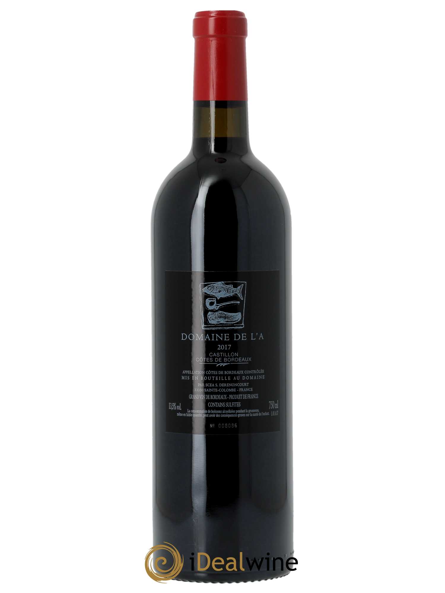 Domaine de l'A 2017 - Lot of 1 bottle - 1