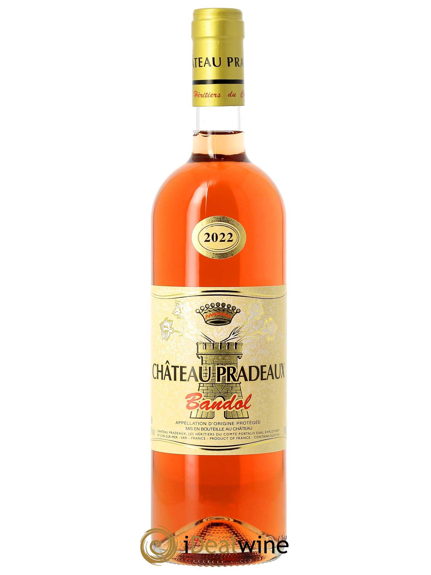 Bandol Château Pradeaux Famille Portalis 2022 - Lot of 1 bottle - 0