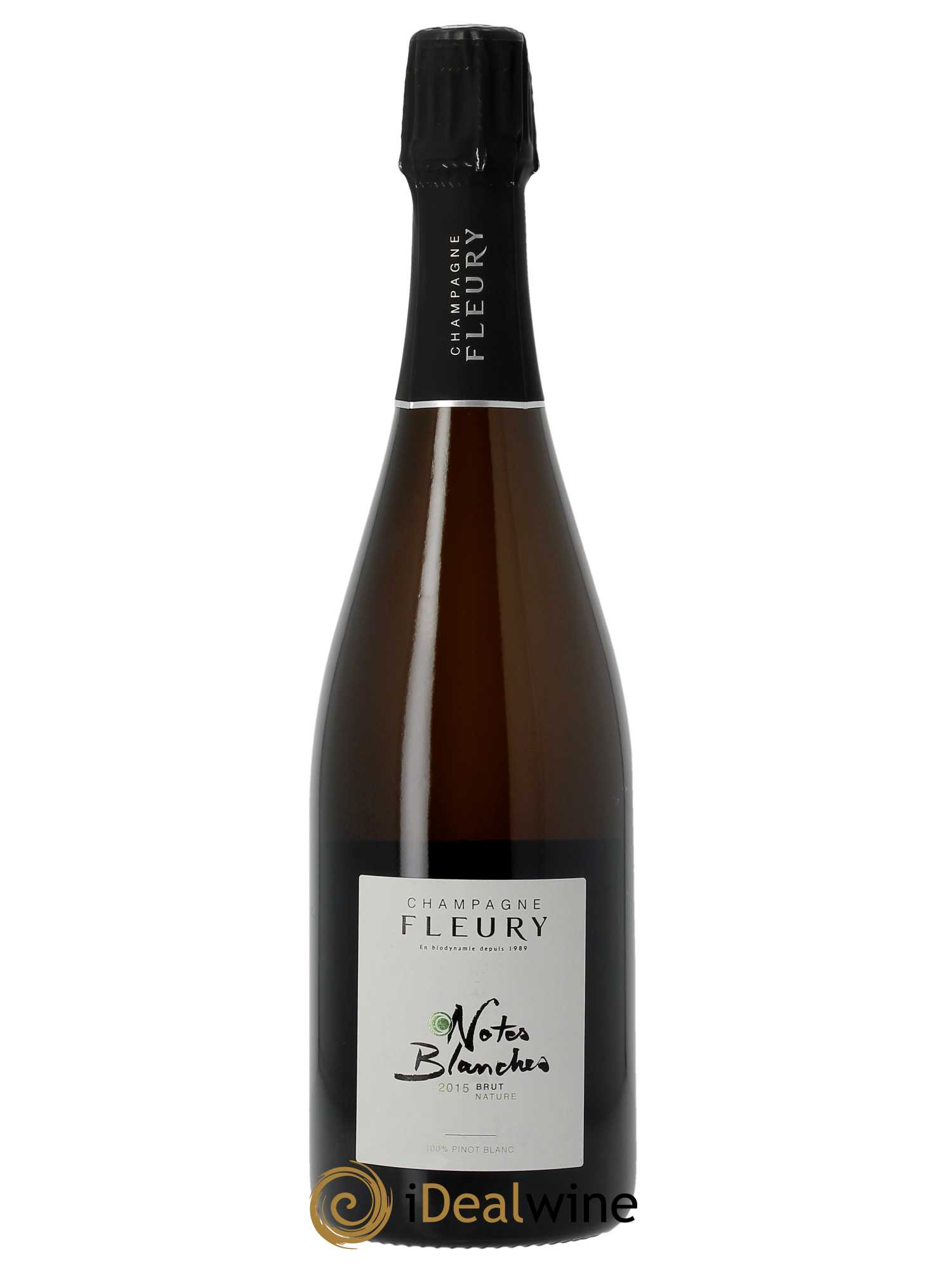 Notes Blanches Brut Nature Fleury 2015 - Lot of 1 bottle - 0