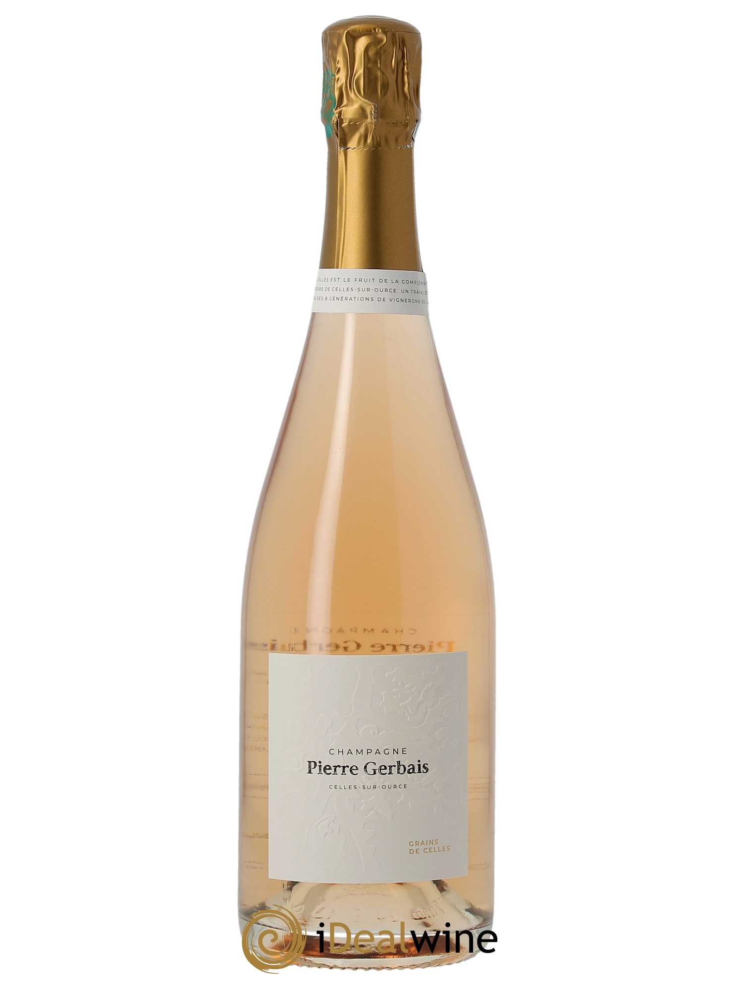 Grains de Celles Rosé Extra-Brut Pierre Gerbais - Lot of 1 bottle - 0