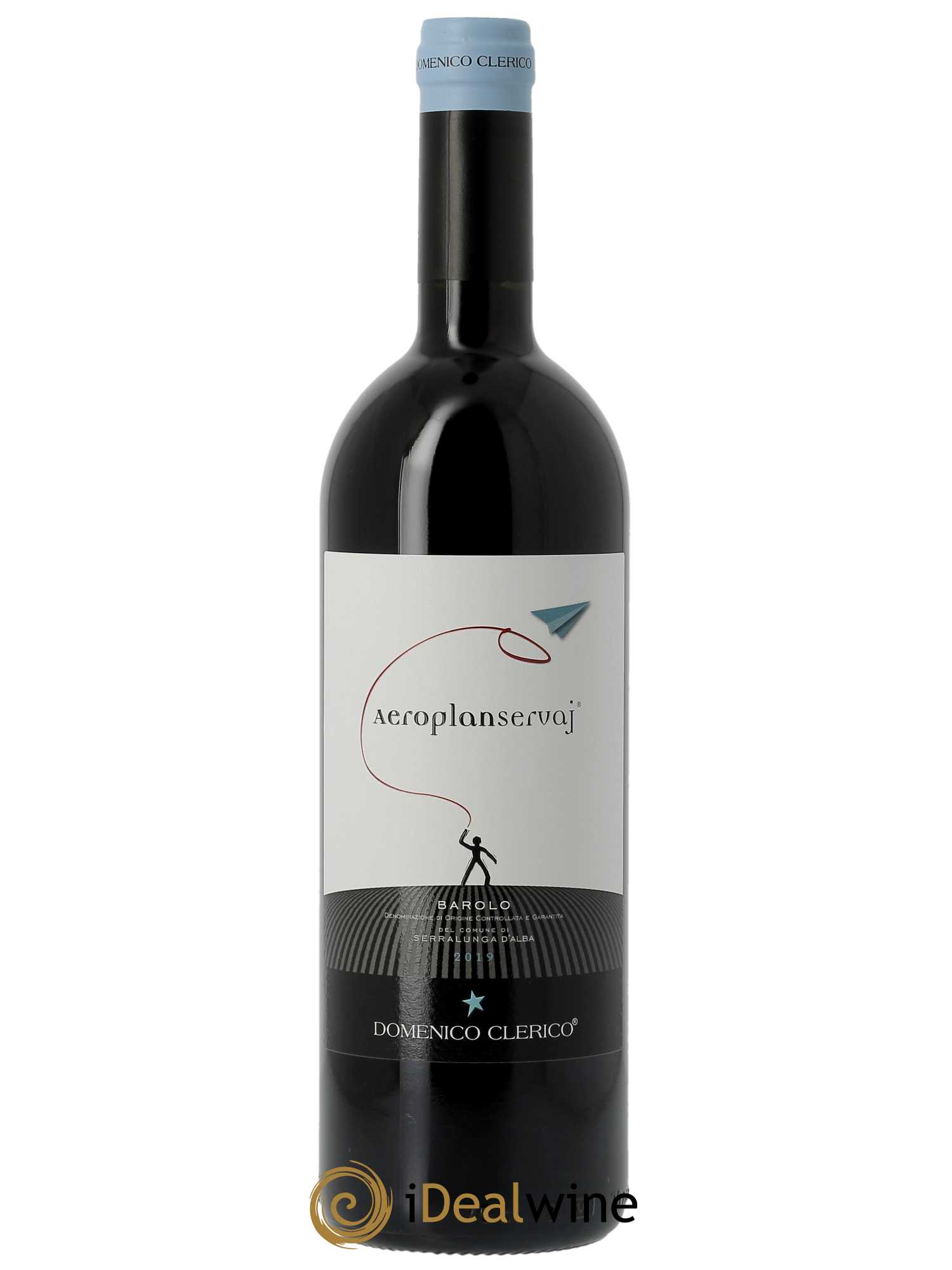 Caisse Bois Barolo DOCG Aeroplanservaj Domenico Clerico 2019 - Lot de 6 bouteilles - 3