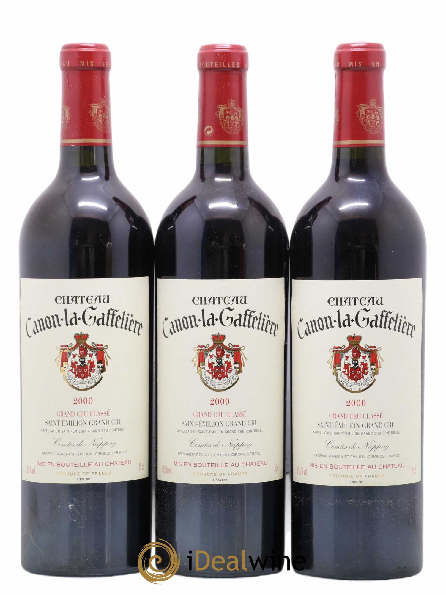 Château Canon la Gaffelière 1er Grand Cru Classé B 0 2000 - Lot de 12 bouteilles - 3