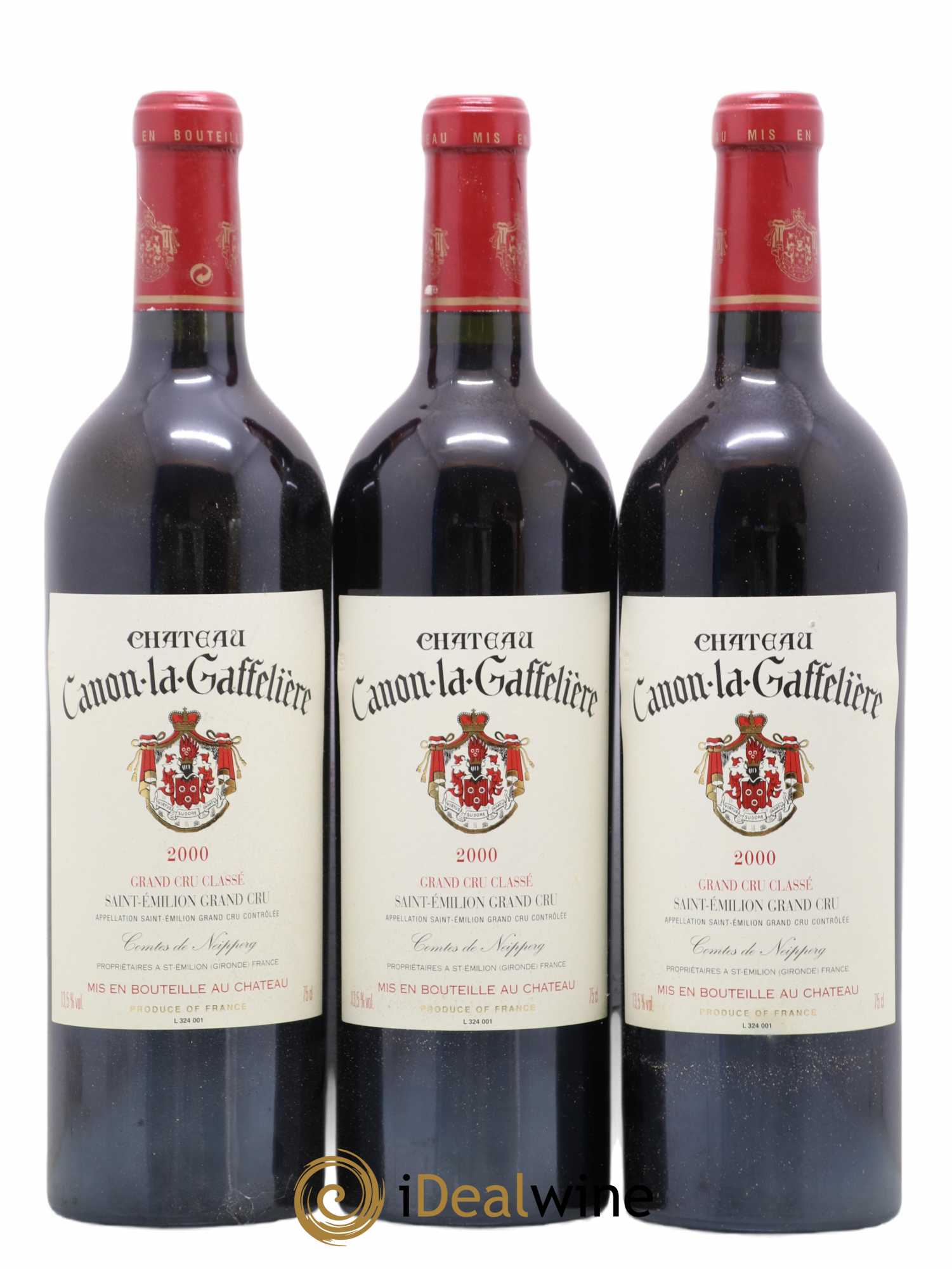 Château Canon la Gaffelière 1er Grand Cru Classé B 0 2000 - Lot de 12 bouteilles - 4