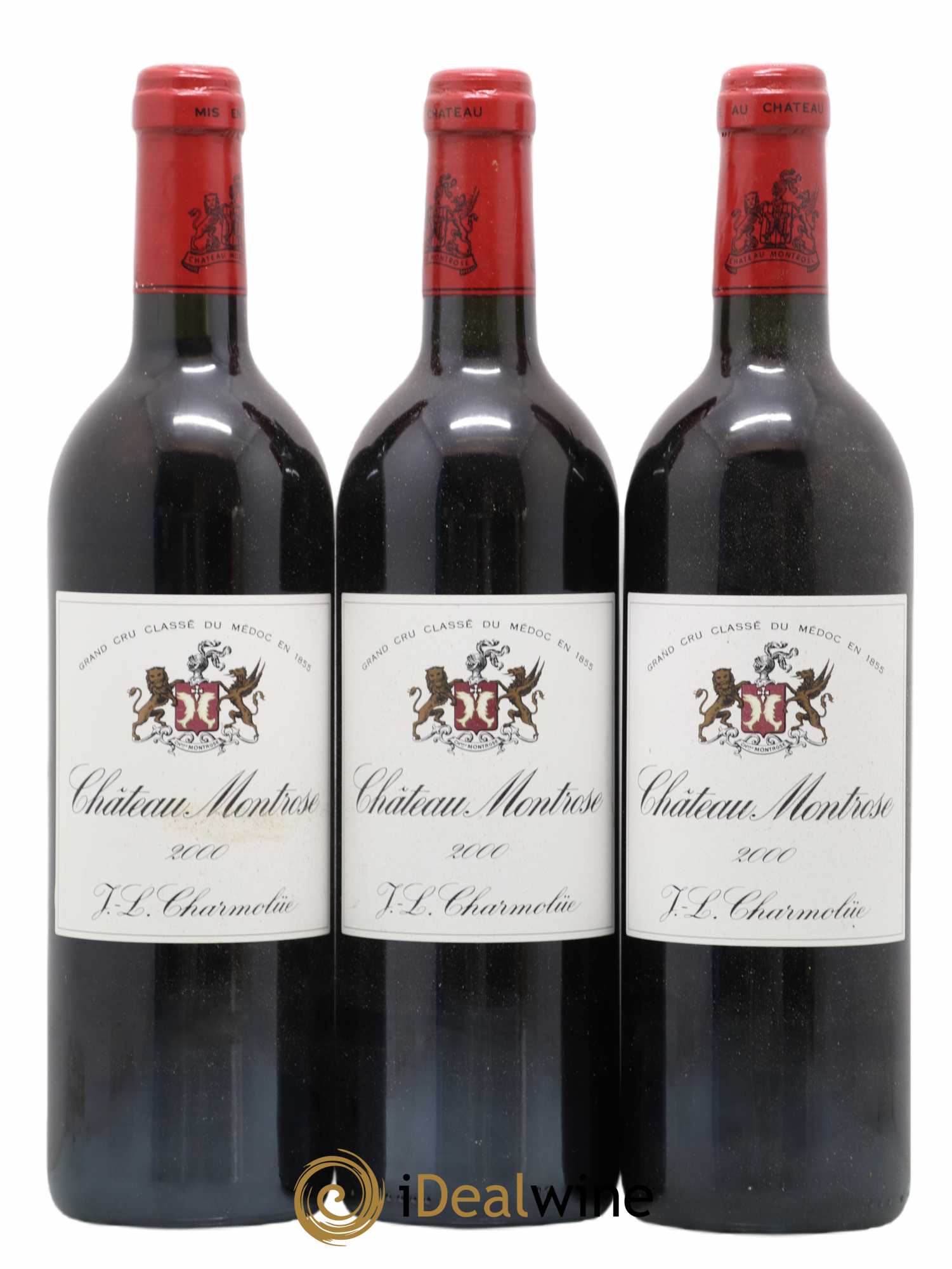 Château Montrose 2ème Grand Cru Classé 0 2000 - Lot de 12 bouteilles - 1