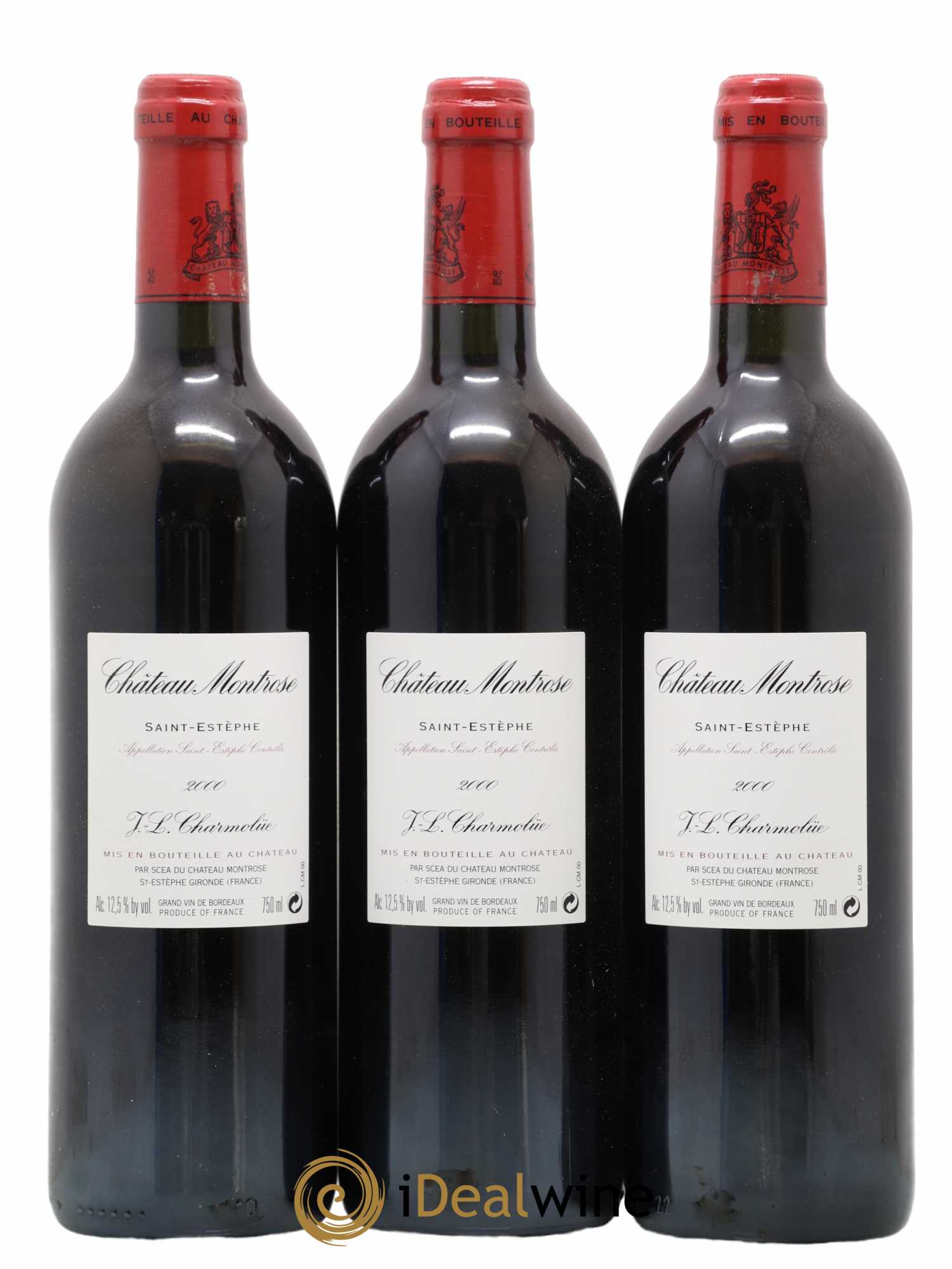 Château Montrose 2ème Grand Cru Classé 0 2000 - Lot de 12 bouteilles - 2