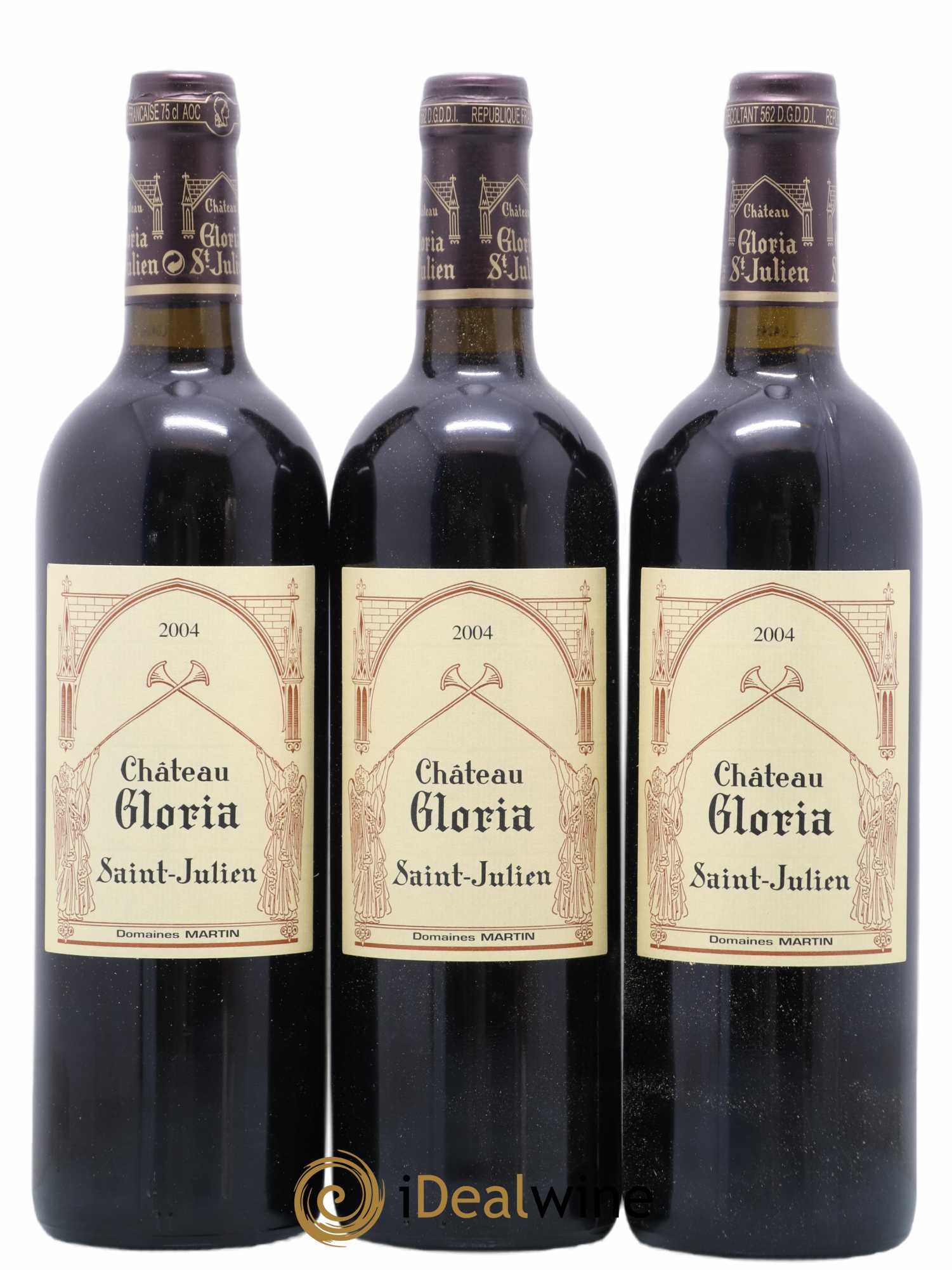 Château Gloria 0 2004 - Lot de 12 bouteilles - 2