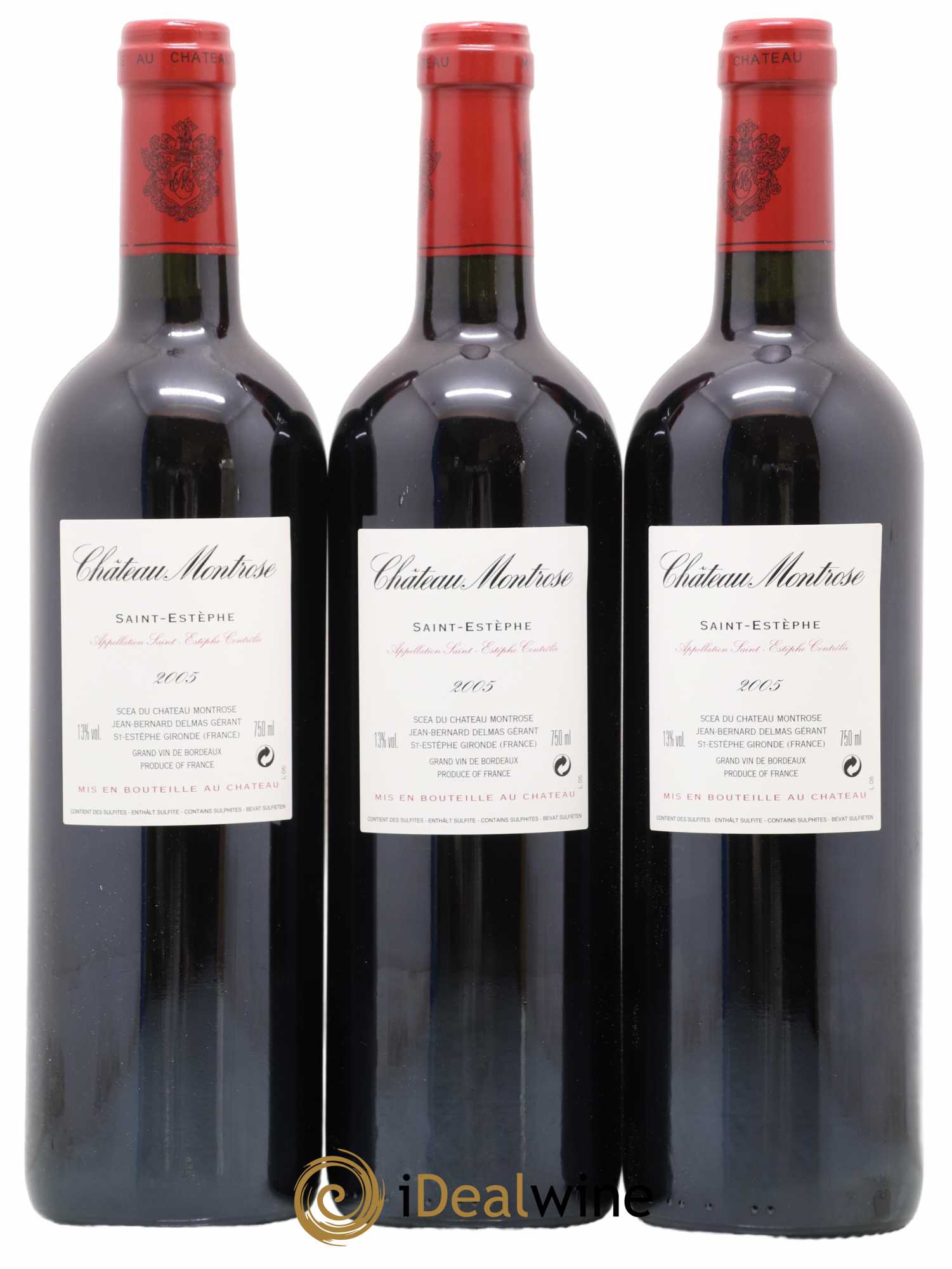Château Montrose 2ème Grand Cru Classé 0 2005 - Lot de 12 bouteilles - 8