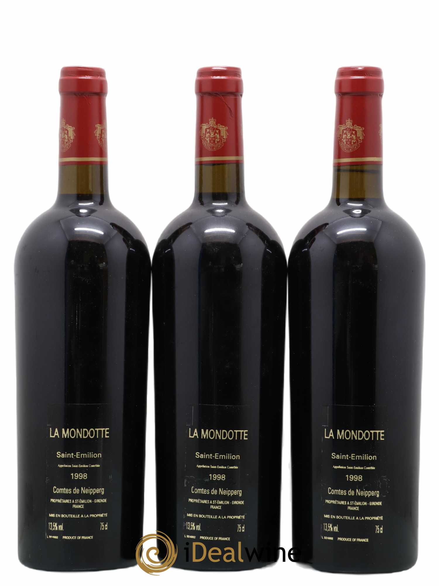La Mondotte 1er Grand Cru Classé B depuis 2012 Recioto Speri 1998 - Lotto di 6 bottiglie - 4