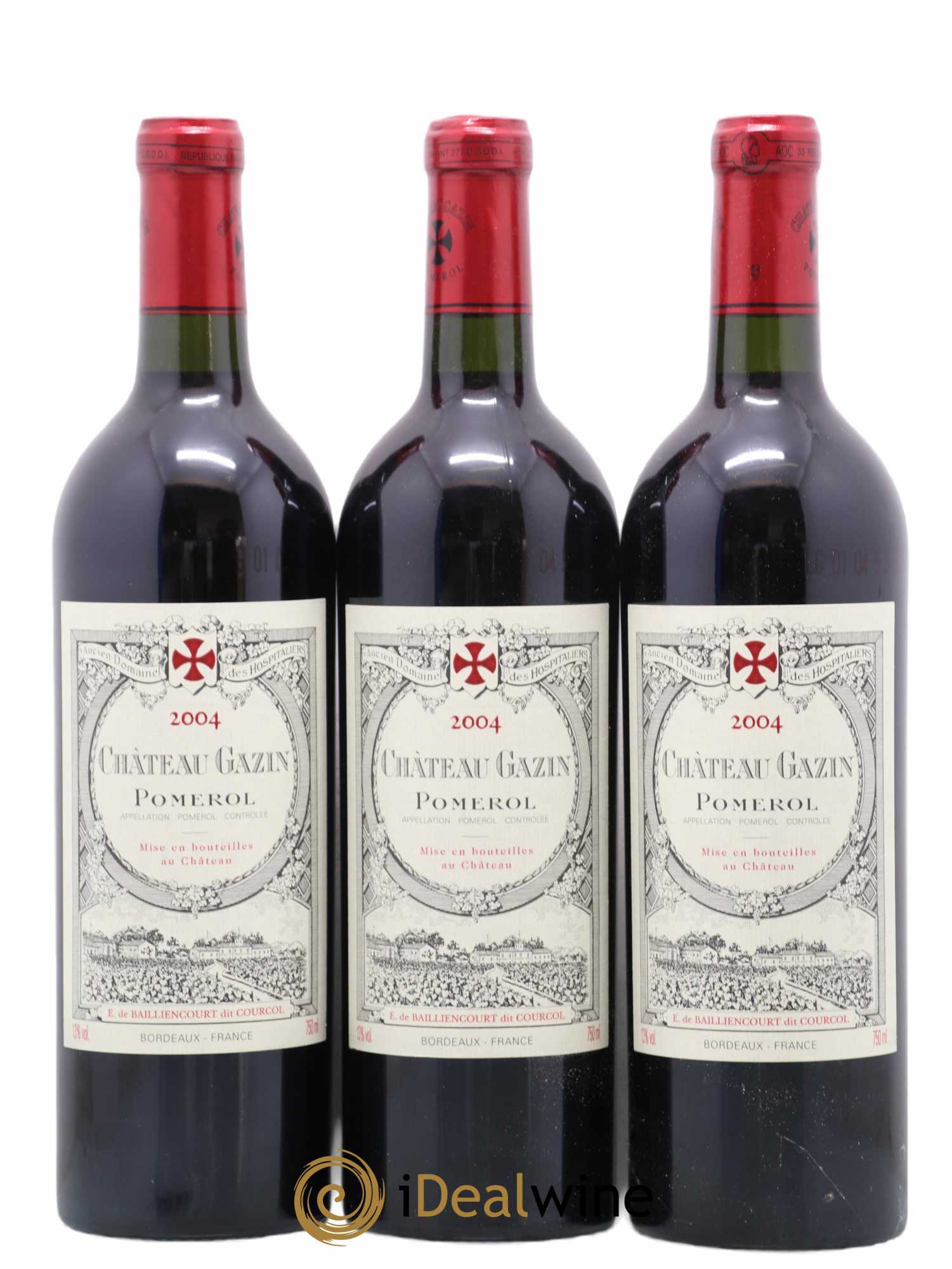 Château Gazin 0 2004 - Lot de 12 bouteilles - 1