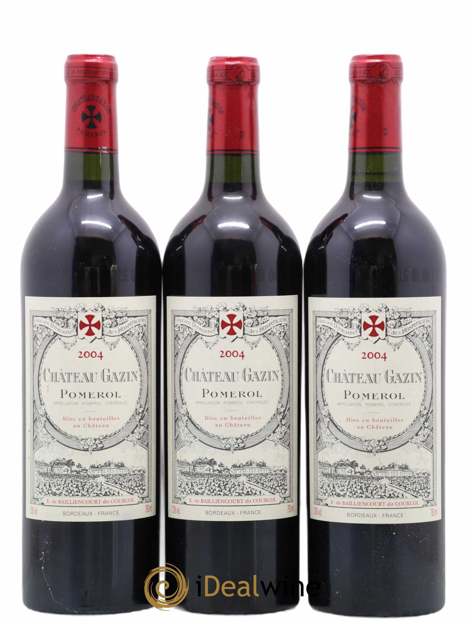 Château Gazin 0 2004 - Lot de 12 bouteilles - 2