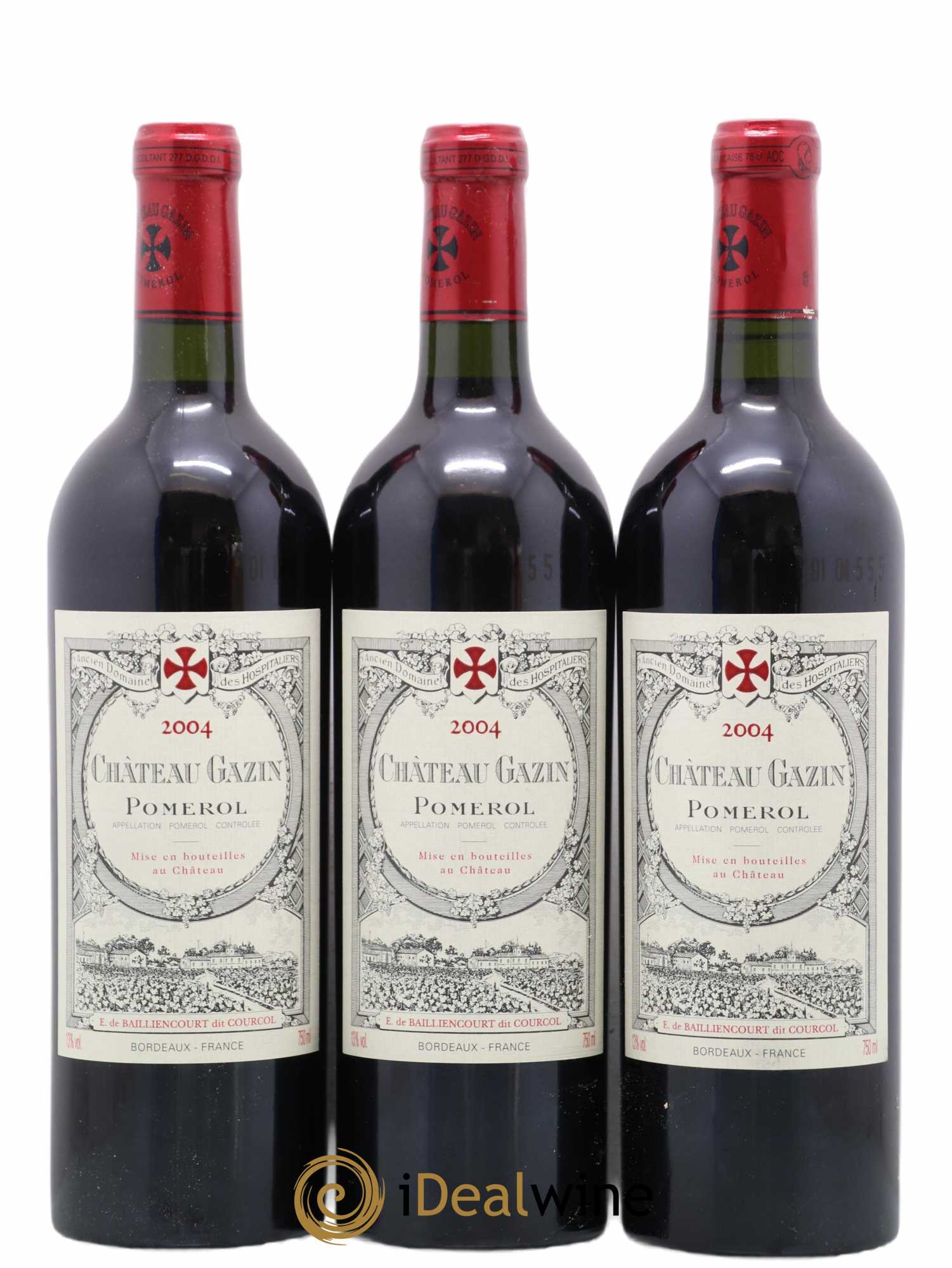 Château Gazin 0 2004 - Lot de 12 bouteilles - 3