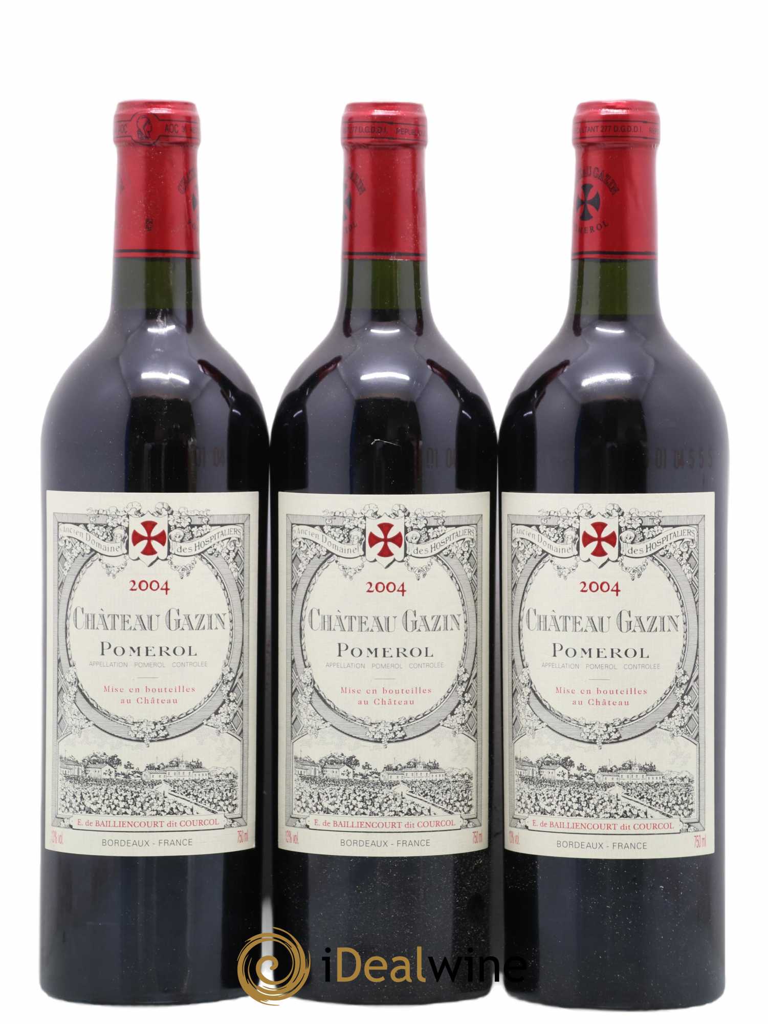 Château Gazin 0 2004 - Lot de 12 bouteilles - 4