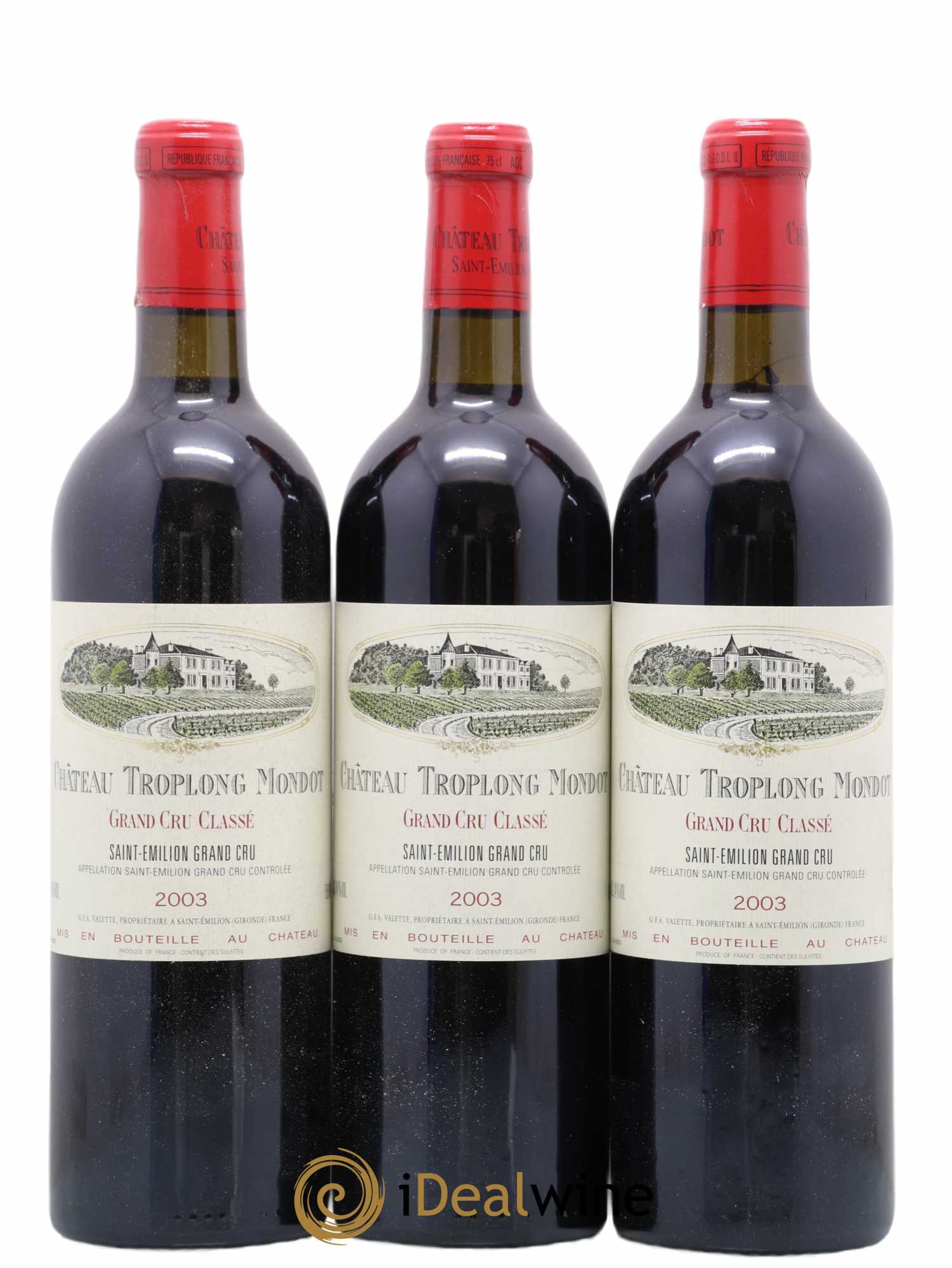 Château Troplong Mondot 1er Grand Cru Classé B Recioto Speri 2003 - Lotto di 12 bottiglie - 3