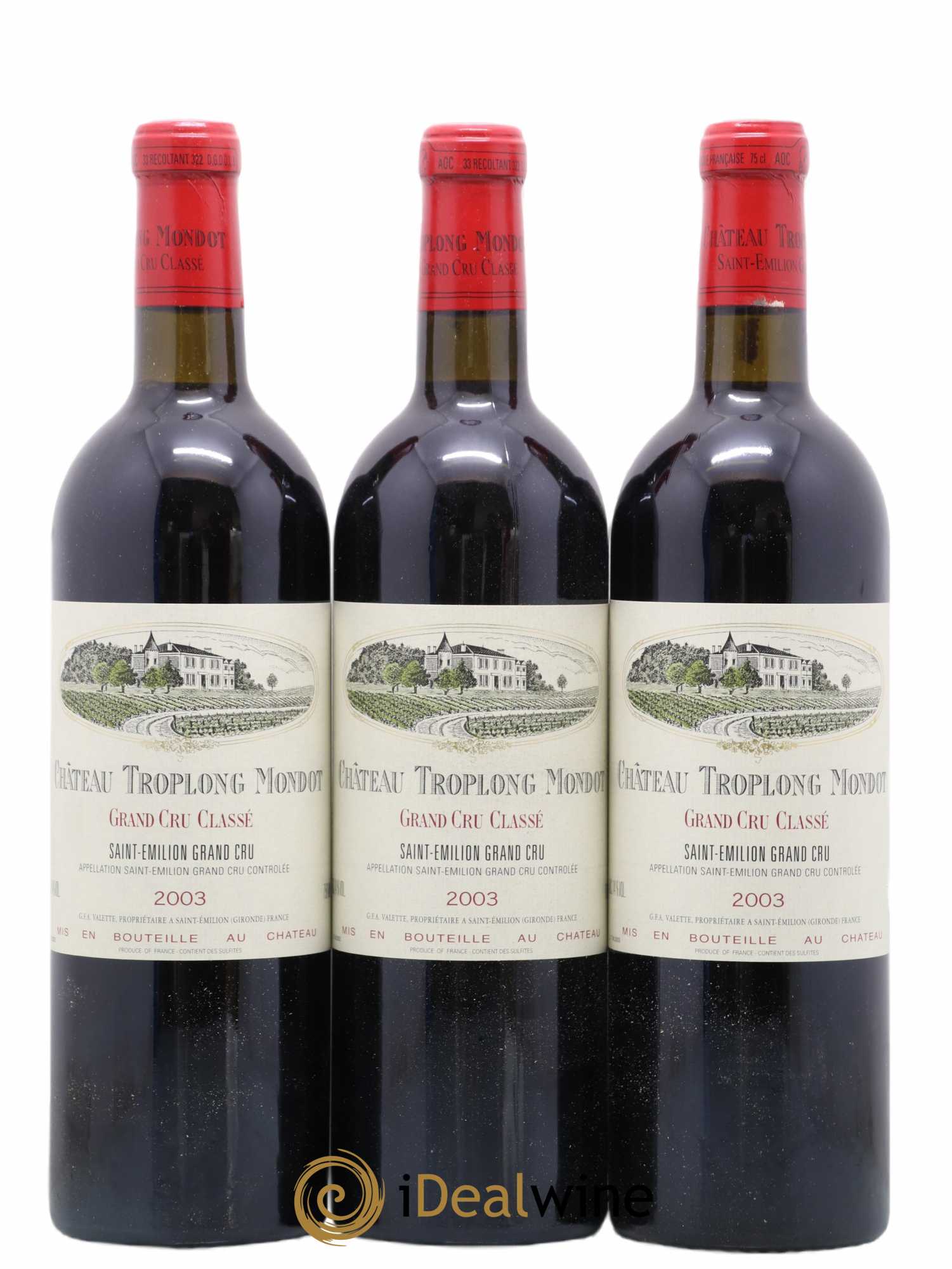 Château Troplong Mondot 1er Grand Cru Classé B Recioto Speri 2003 - Lotto di 12 bottiglie - 4