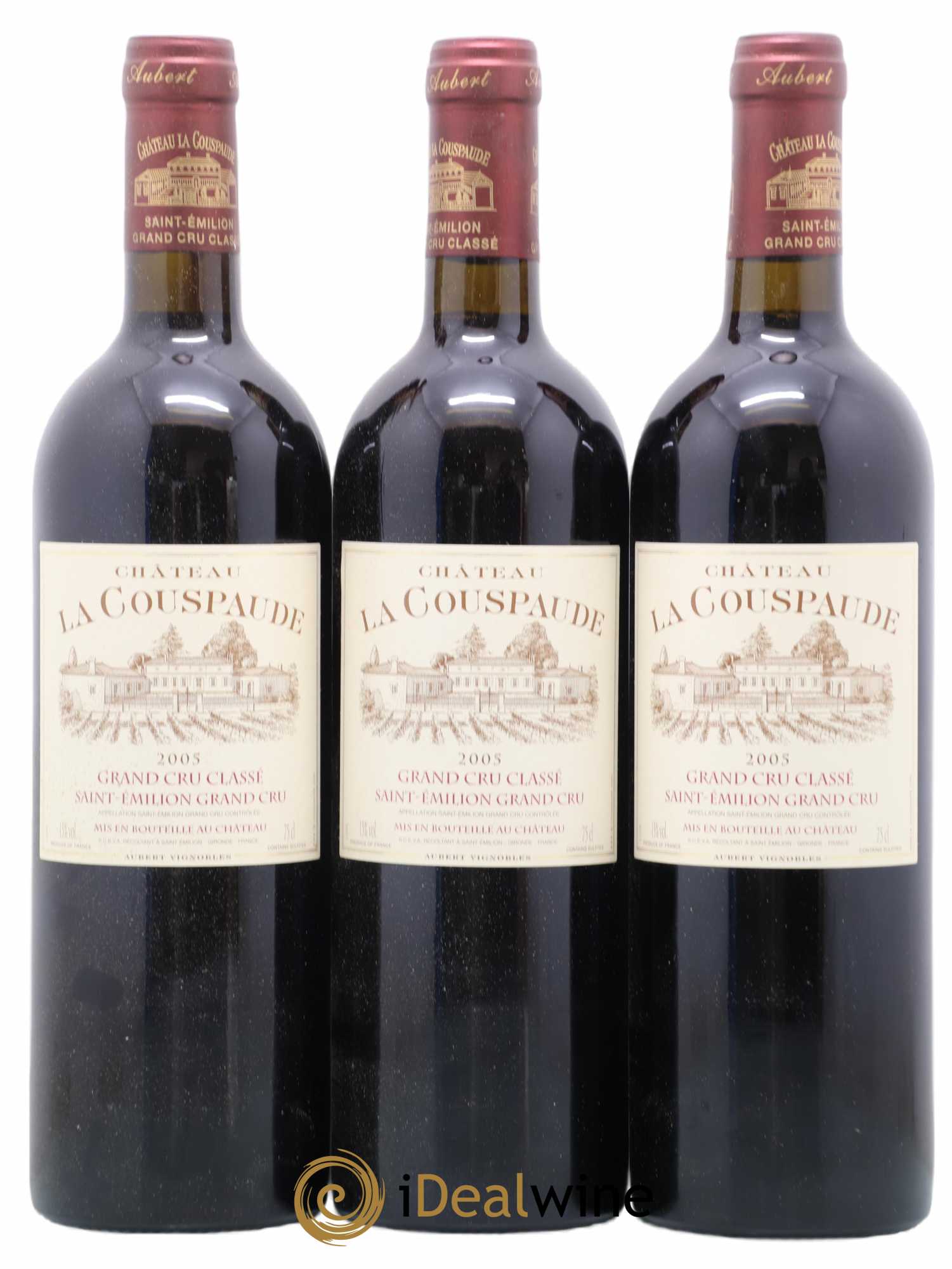 Château la Couspaude Grand Cru Classé 0 2005 - Lot de 12 bouteilles - 1