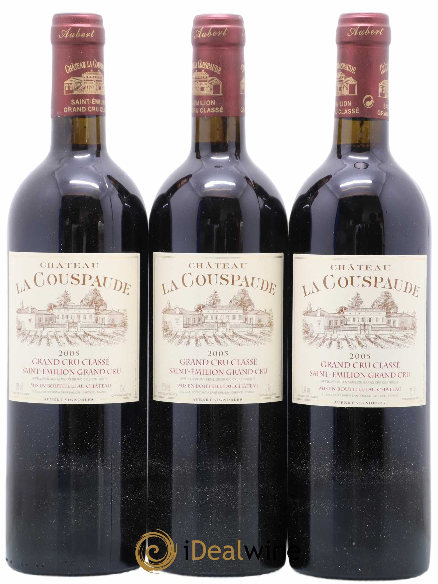 Château la Couspaude Grand Cru Classé 0 2005 - Lot de 12 bouteilles - 3