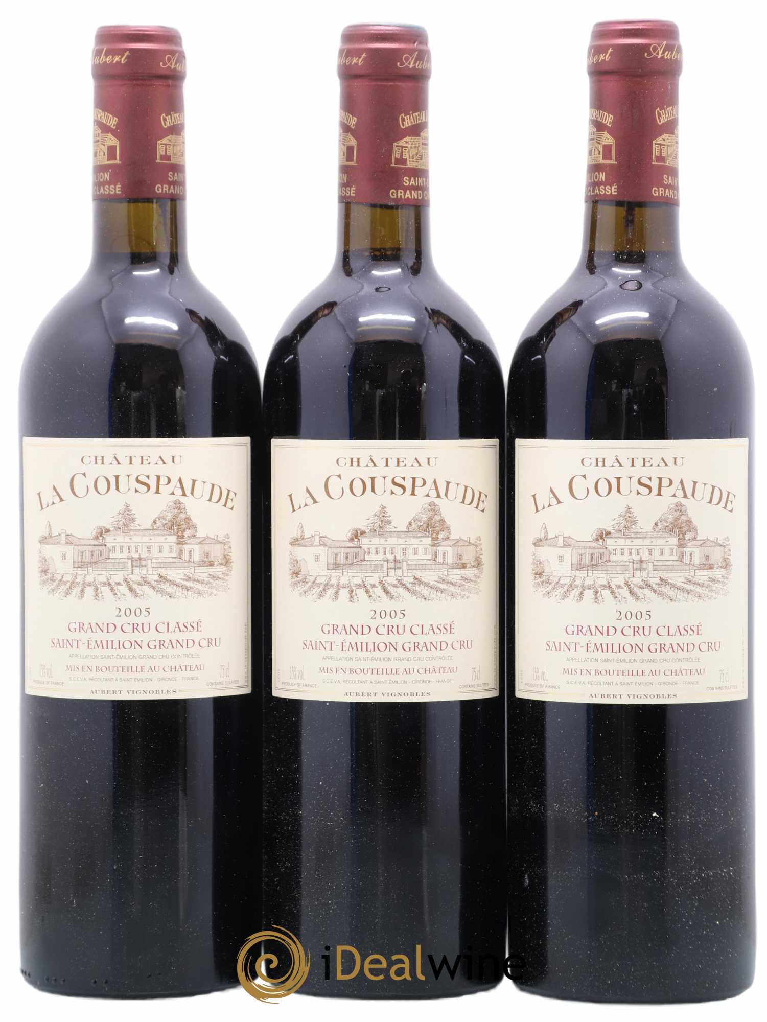 Château la Couspaude Grand Cru Classé 0 2005 - Lot de 12 bouteilles - 4