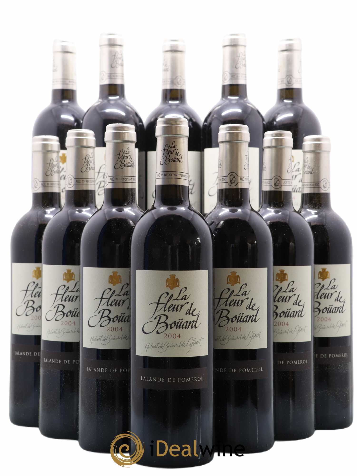 Château La Fleur de Boüard 0 2004 - Lot de 12 bouteilles - 0