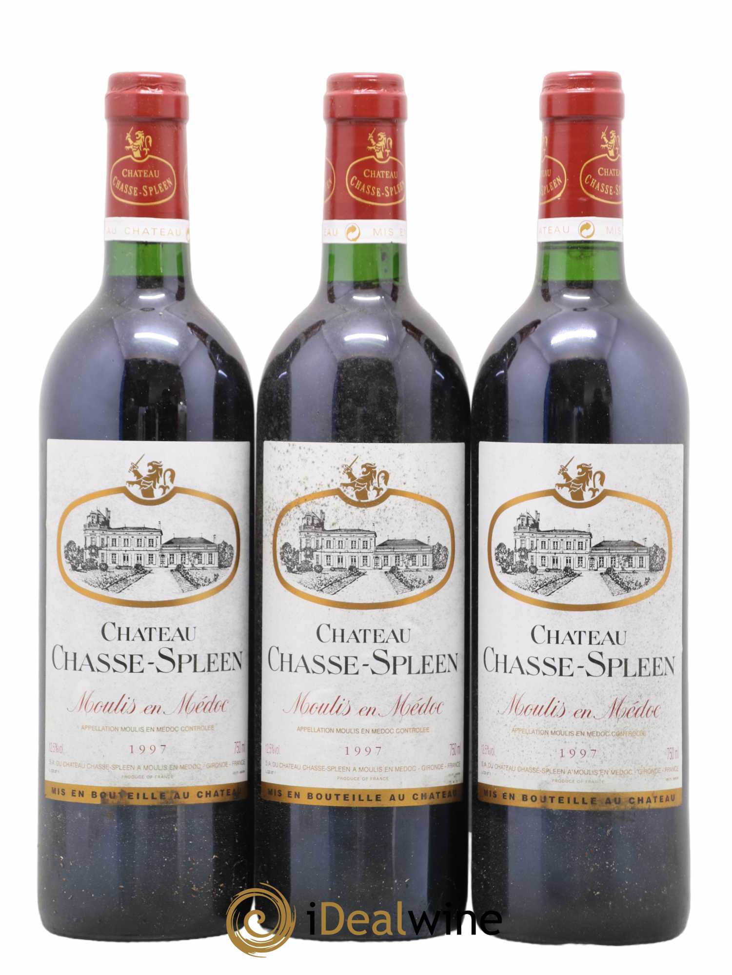 Château Chasse Spleen 0 1997 - Lot de 12 bouteilles - 2