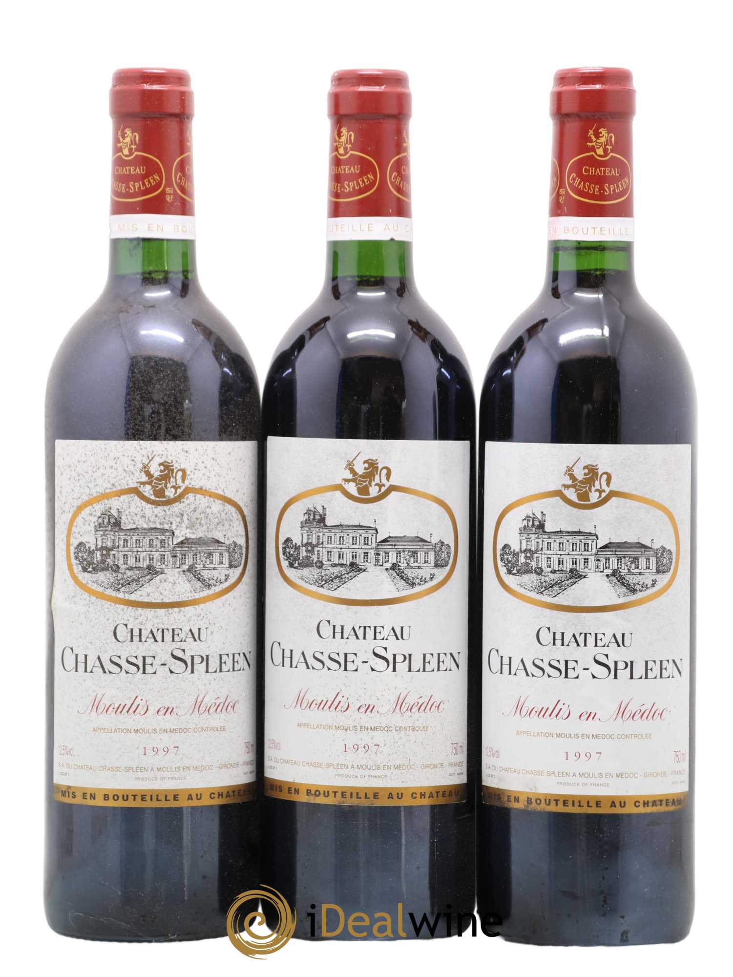 Château Chasse Spleen 0 1997 - Lot de 12 bouteilles - 3