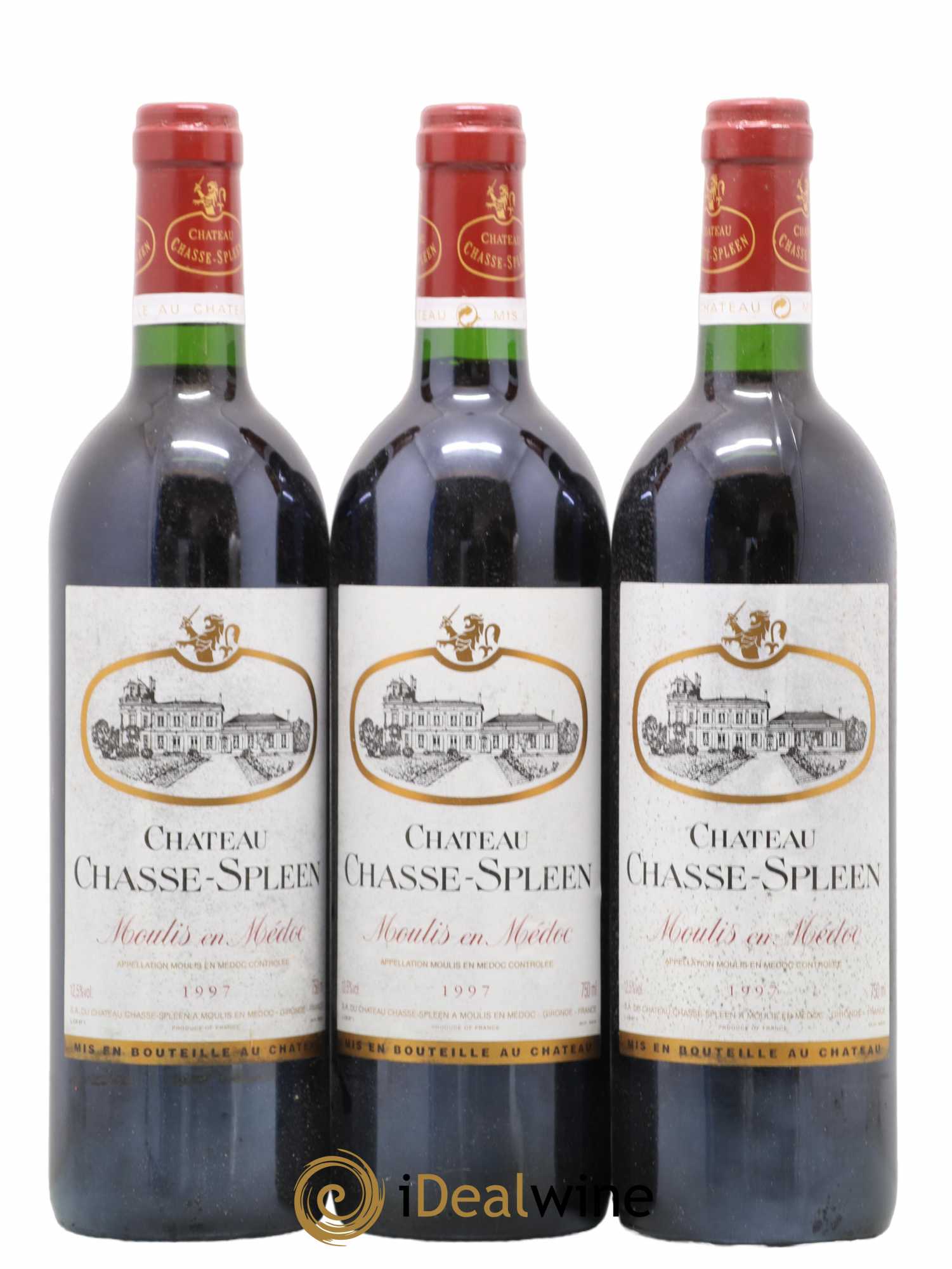 Château Chasse Spleen 0 1997 - Lot de 12 bouteilles - 4