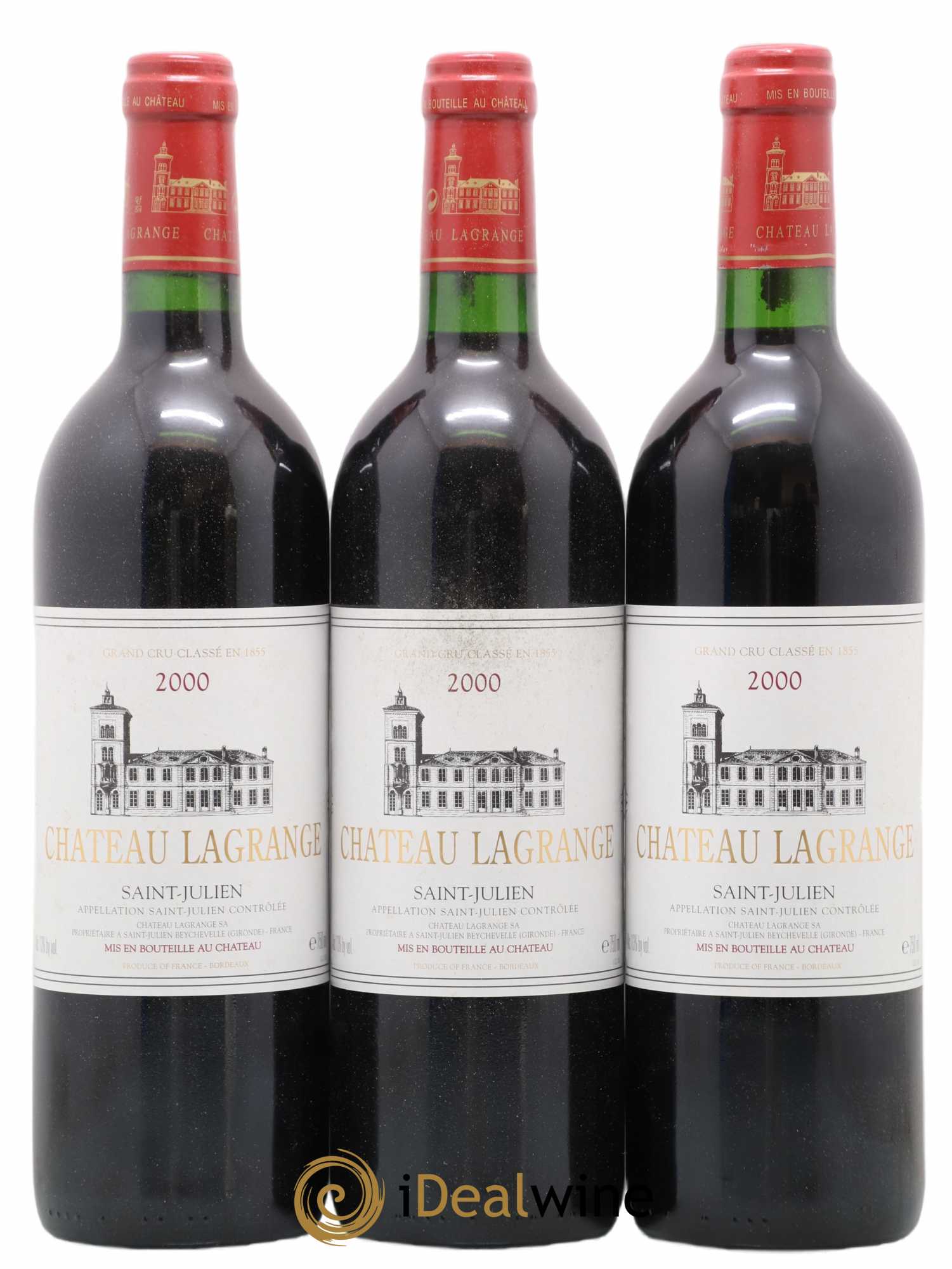 Château Lagrange 3ème Grand Cru Classé 0 2000 - Lot de 12 bouteilles - 1