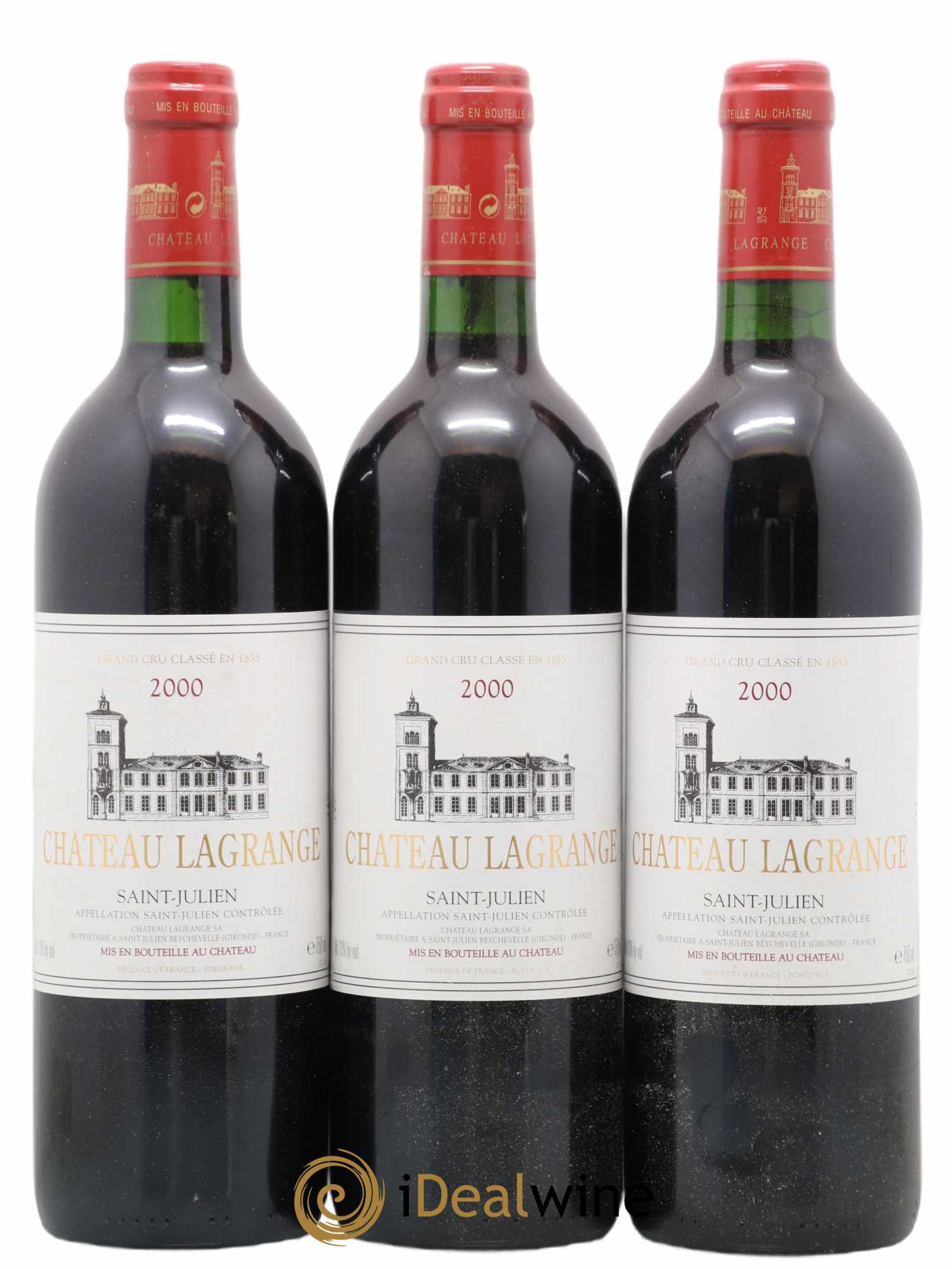 Château Lagrange 3ème Grand Cru Classé 0 2000 - Lot de 12 bouteilles - 2