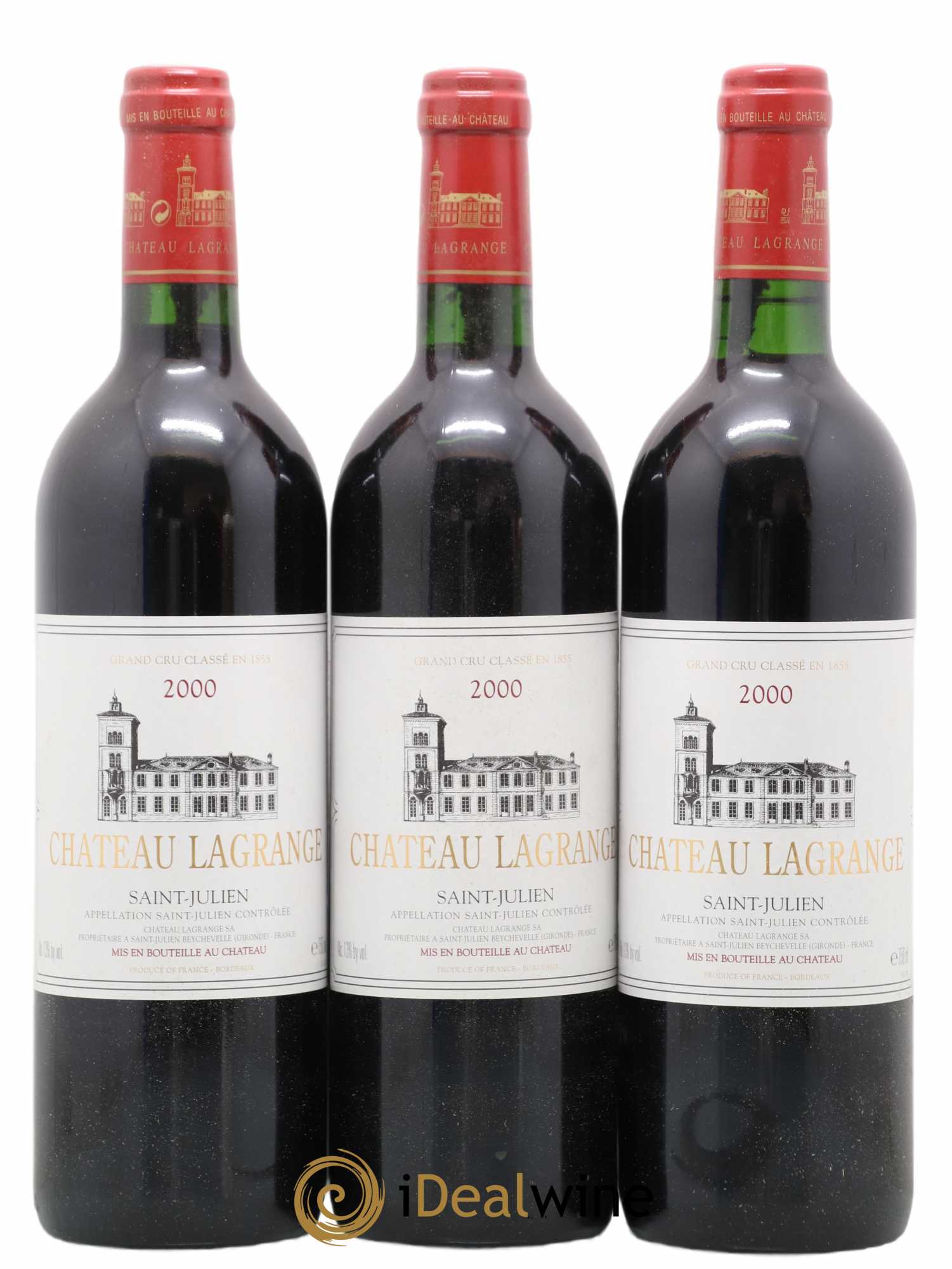 Château Lagrange 3ème Grand Cru Classé 0 2000 - Lot de 12 bouteilles - 3