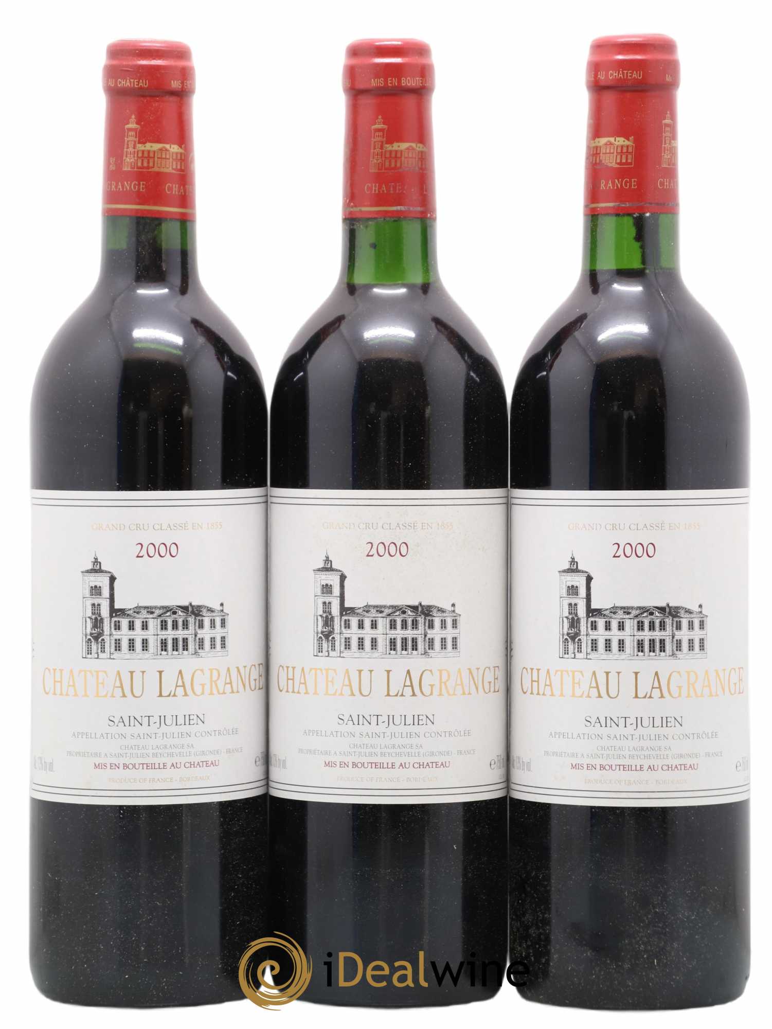 Château Lagrange 3ème Grand Cru Classé 0 2000 - Lot de 12 bouteilles - 4